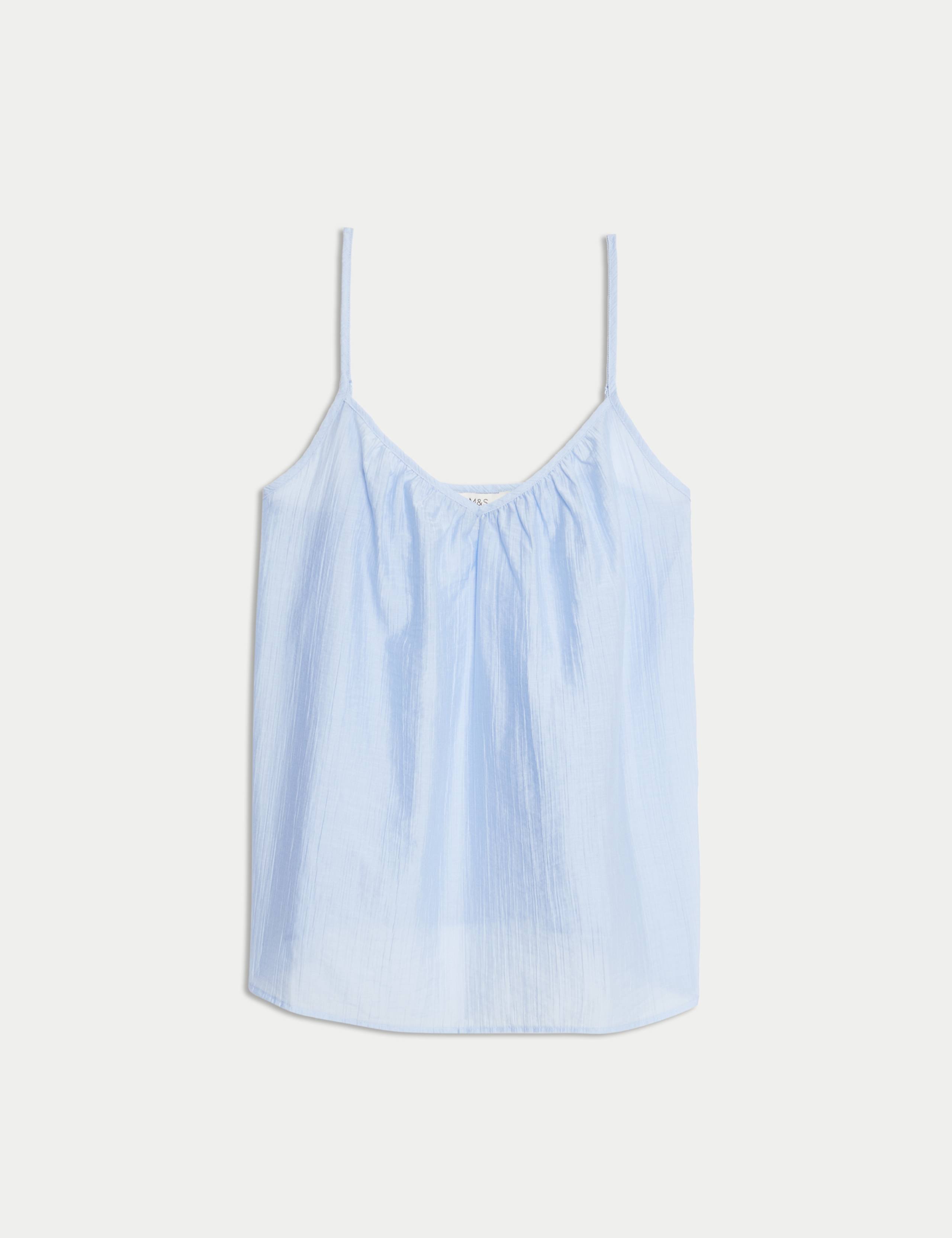Lyocell Rich V-Neck Cami Top 2 of 7
