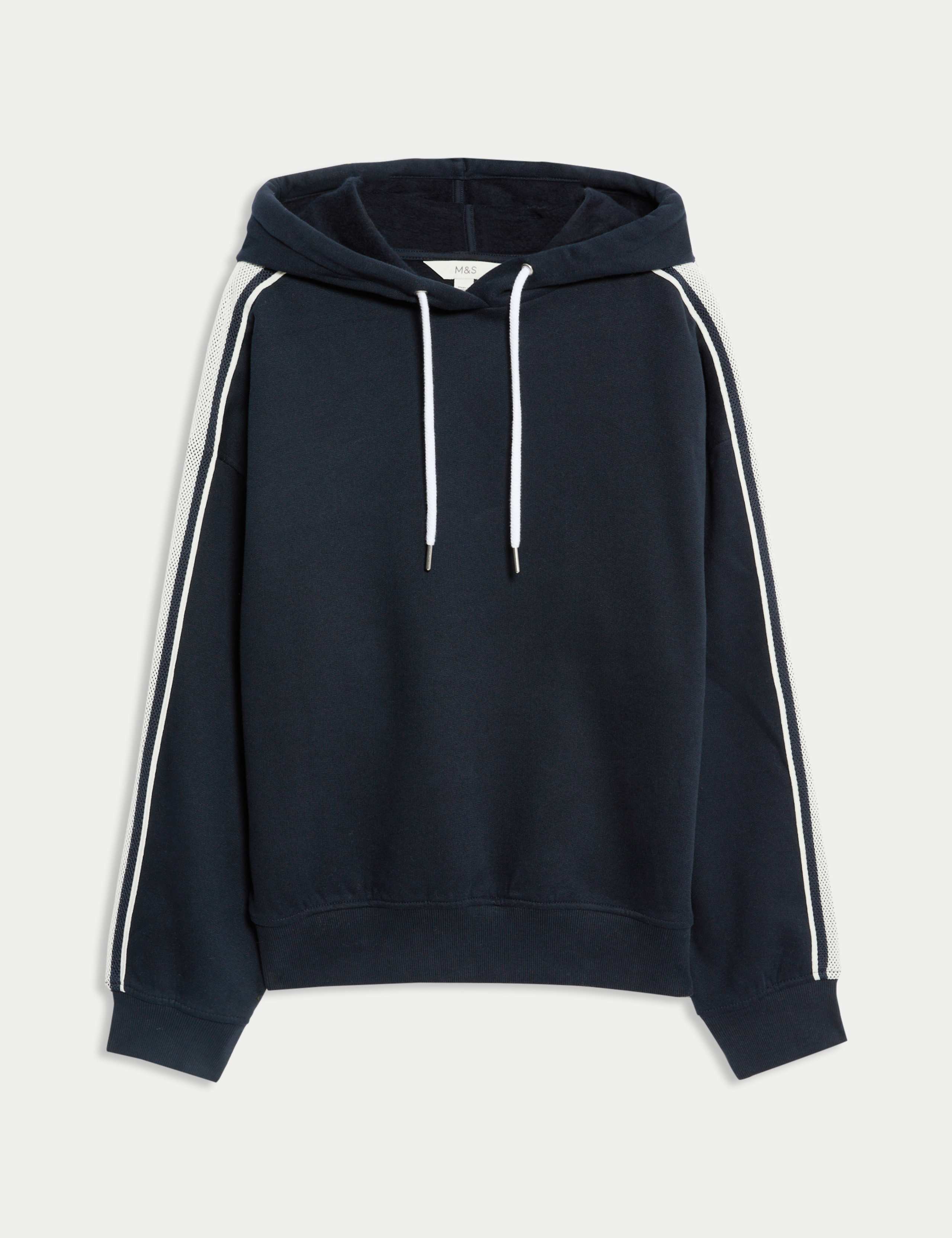 Pure Cotton Side Stripe Hoodie 2 of 5