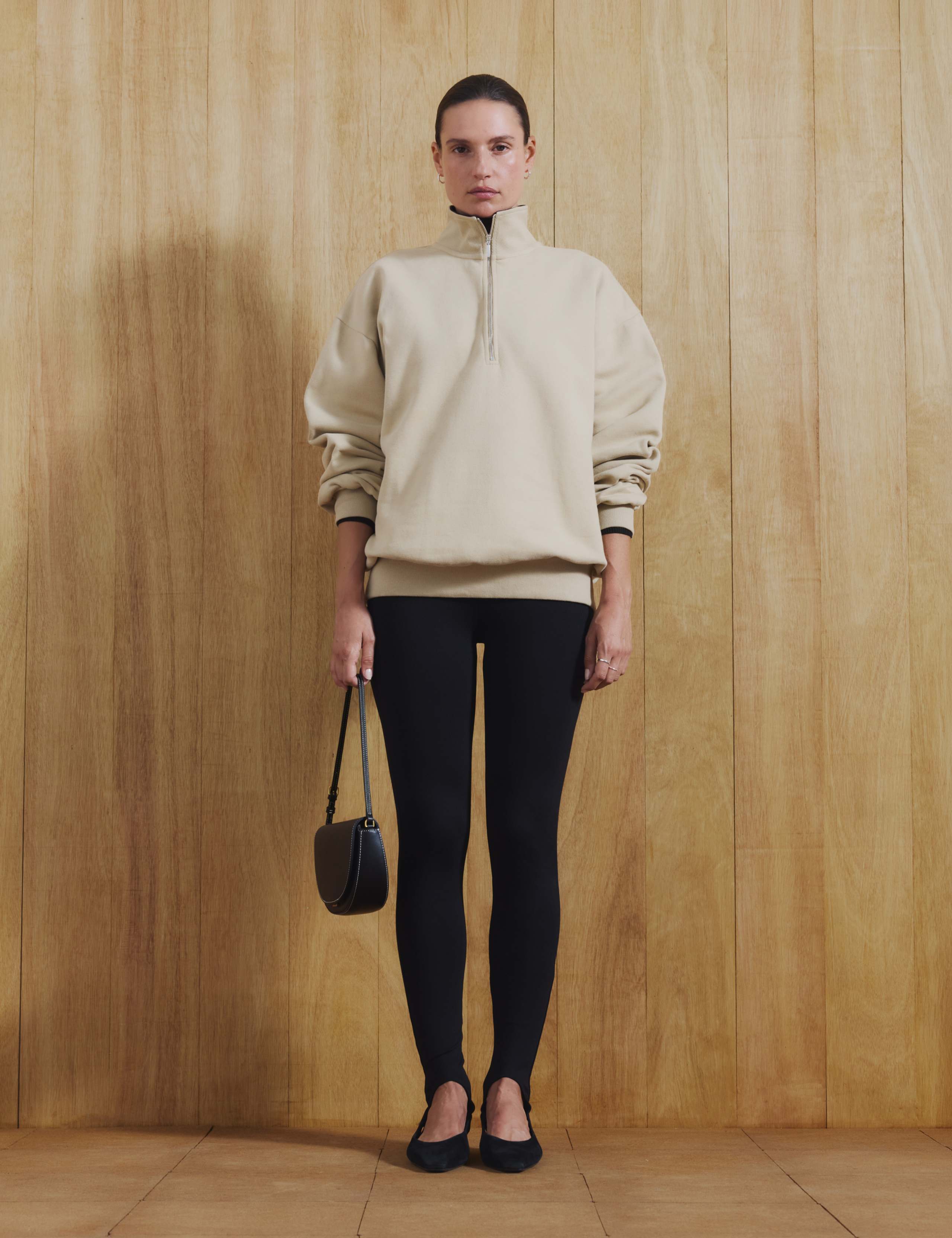 Cotton Rich Graphic Half Zip Sweatshirt 6 of 7