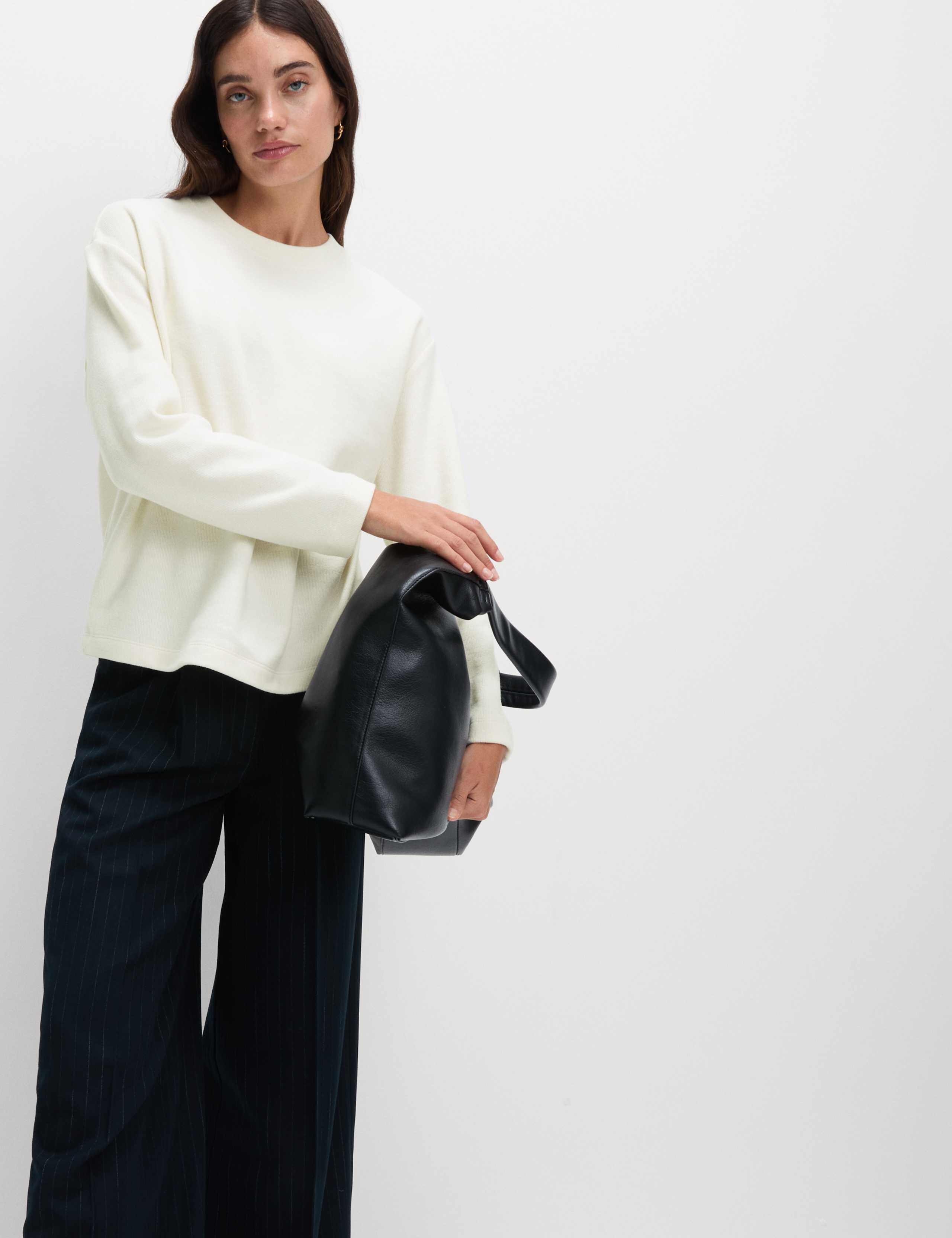 Cotton Rich Cosy Sweatshirt 3 of 6