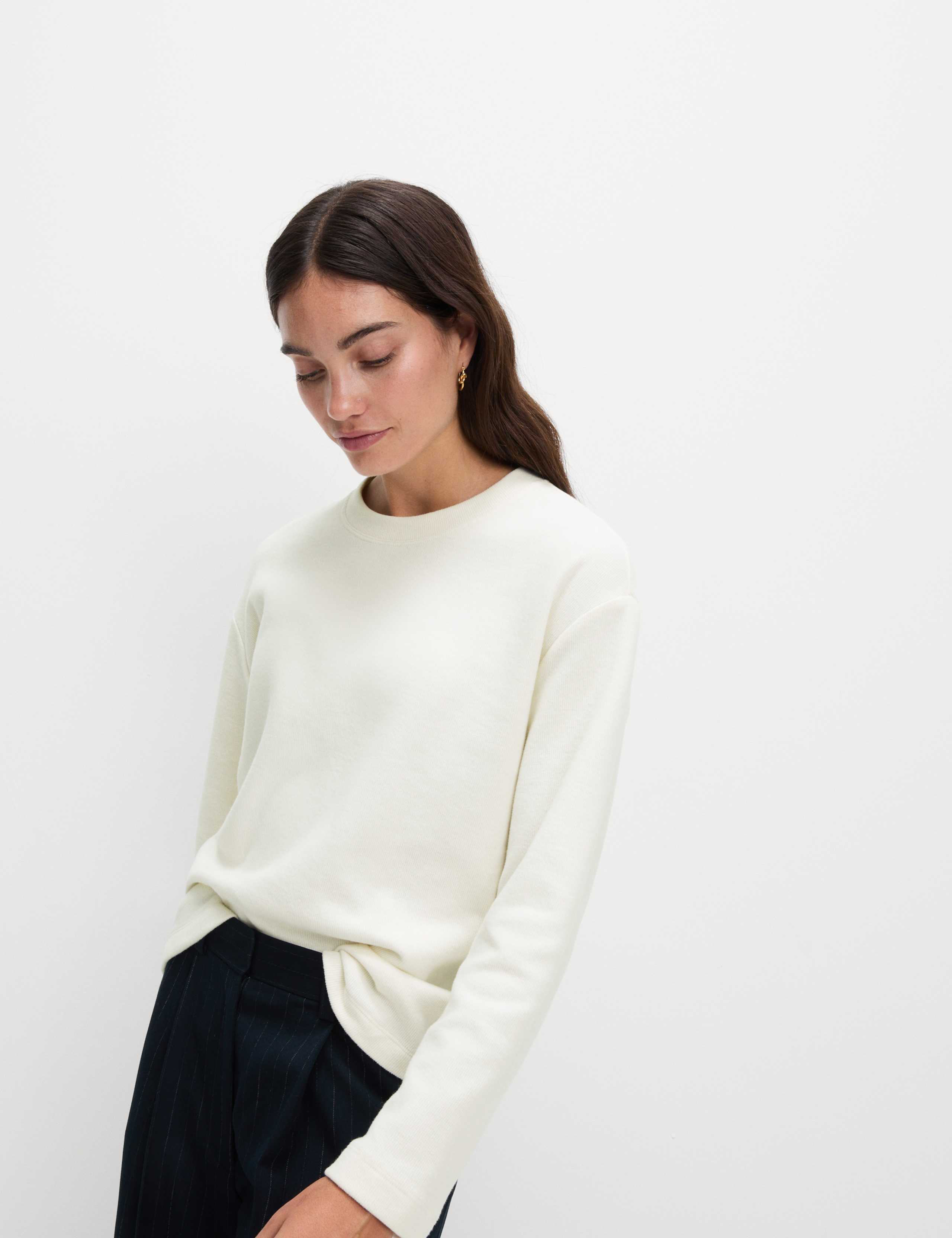 Cotton Rich Cosy Sweatshirt 4 of 6