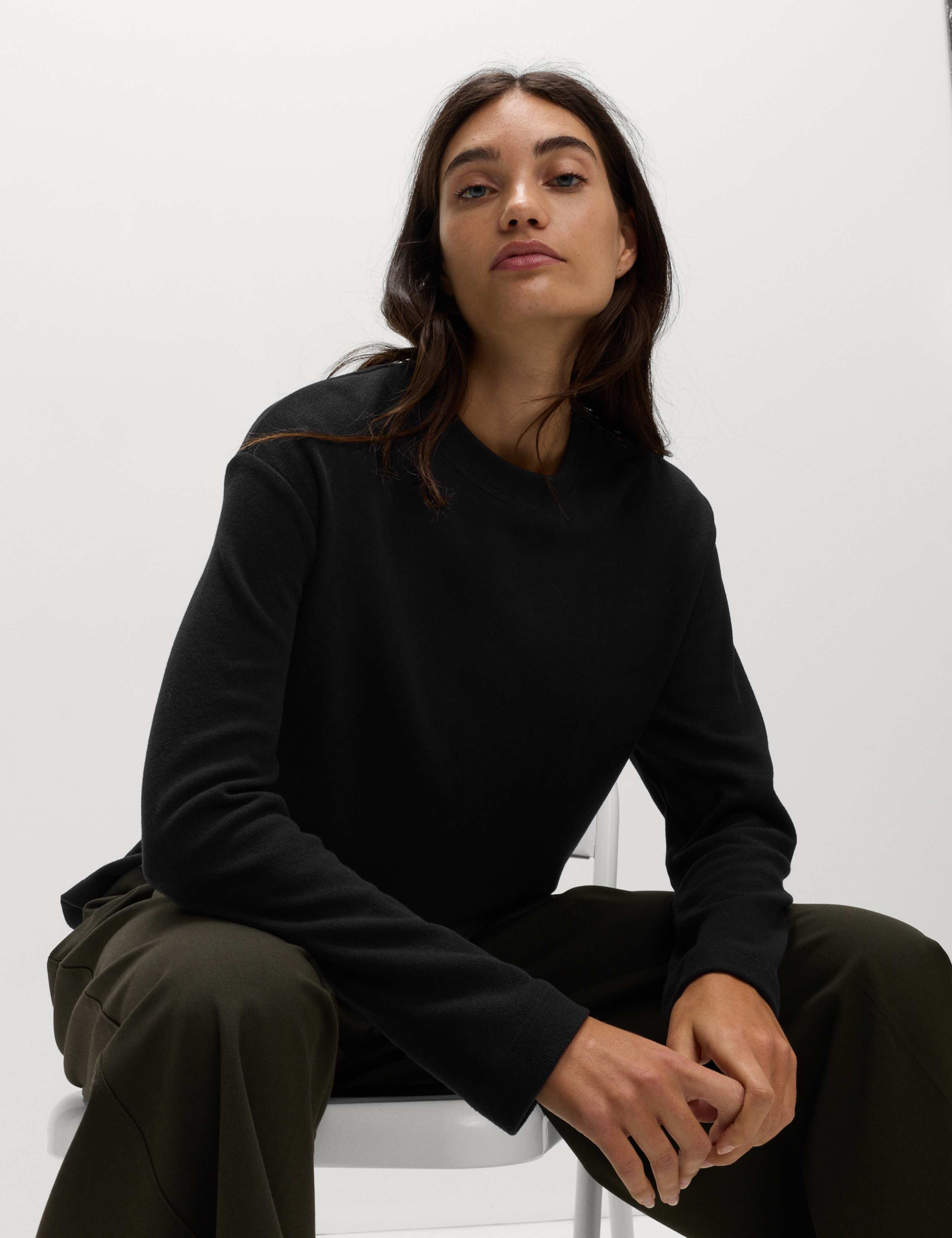 Cotton Rich Cosy Sweatshirt 1 of 6