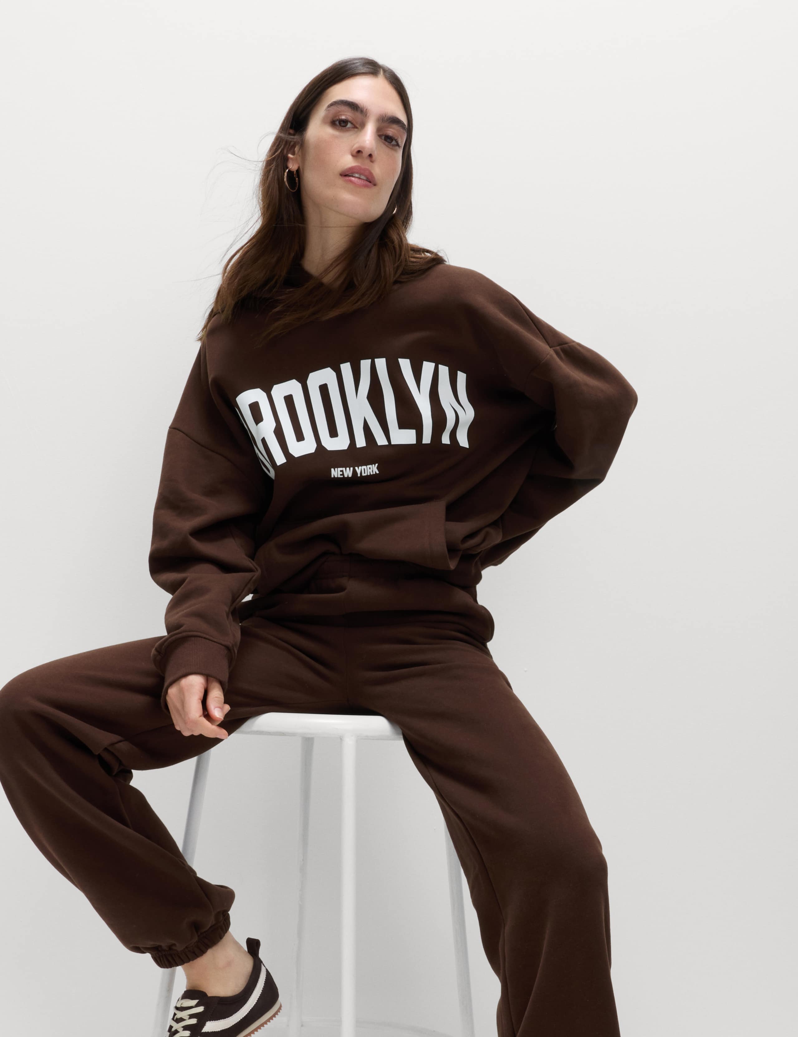Cotton Rich Slogan Hoodie 6 of 6
