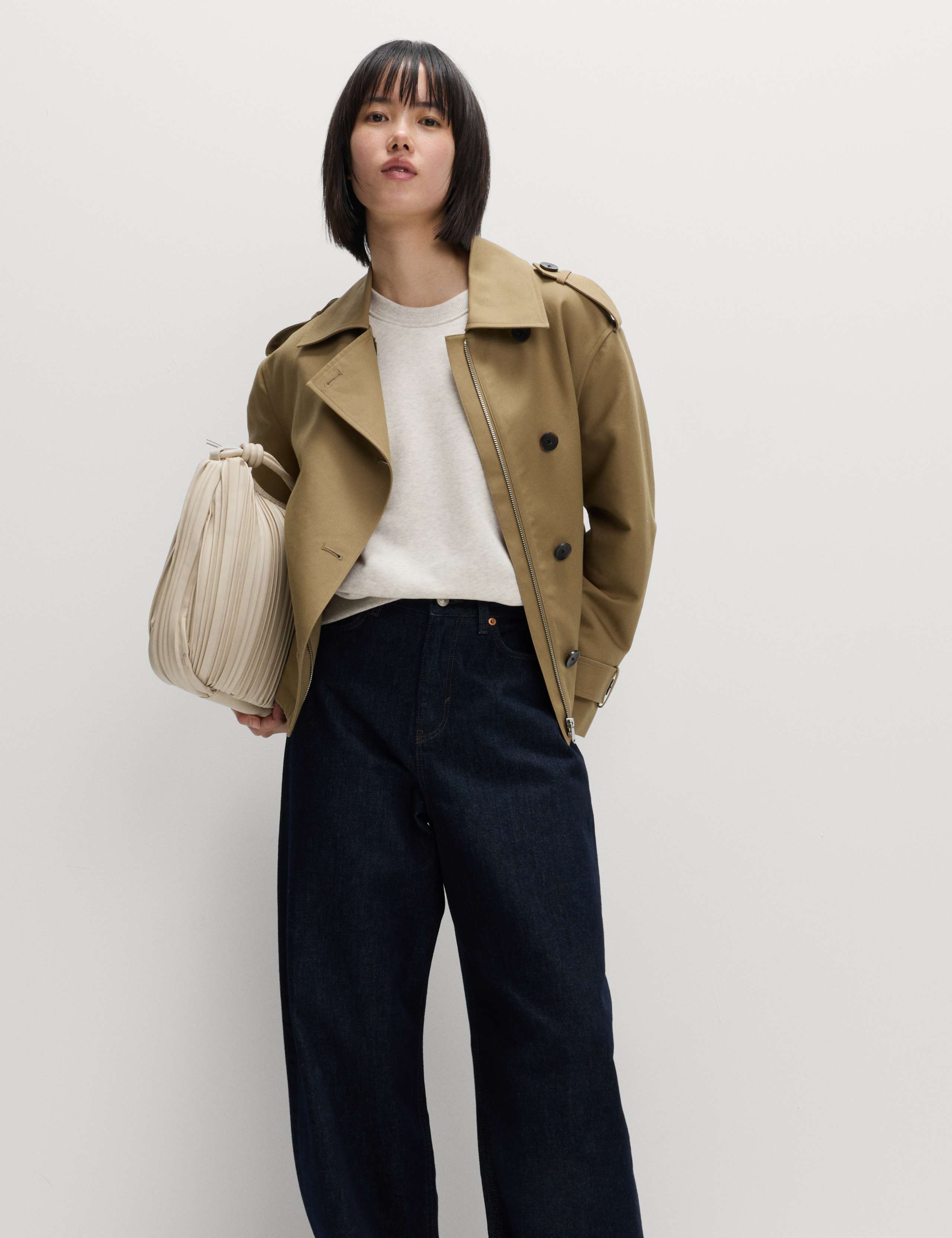 Cotton Rich Crew Neck Relaxed Sweatshirt 4 of 5