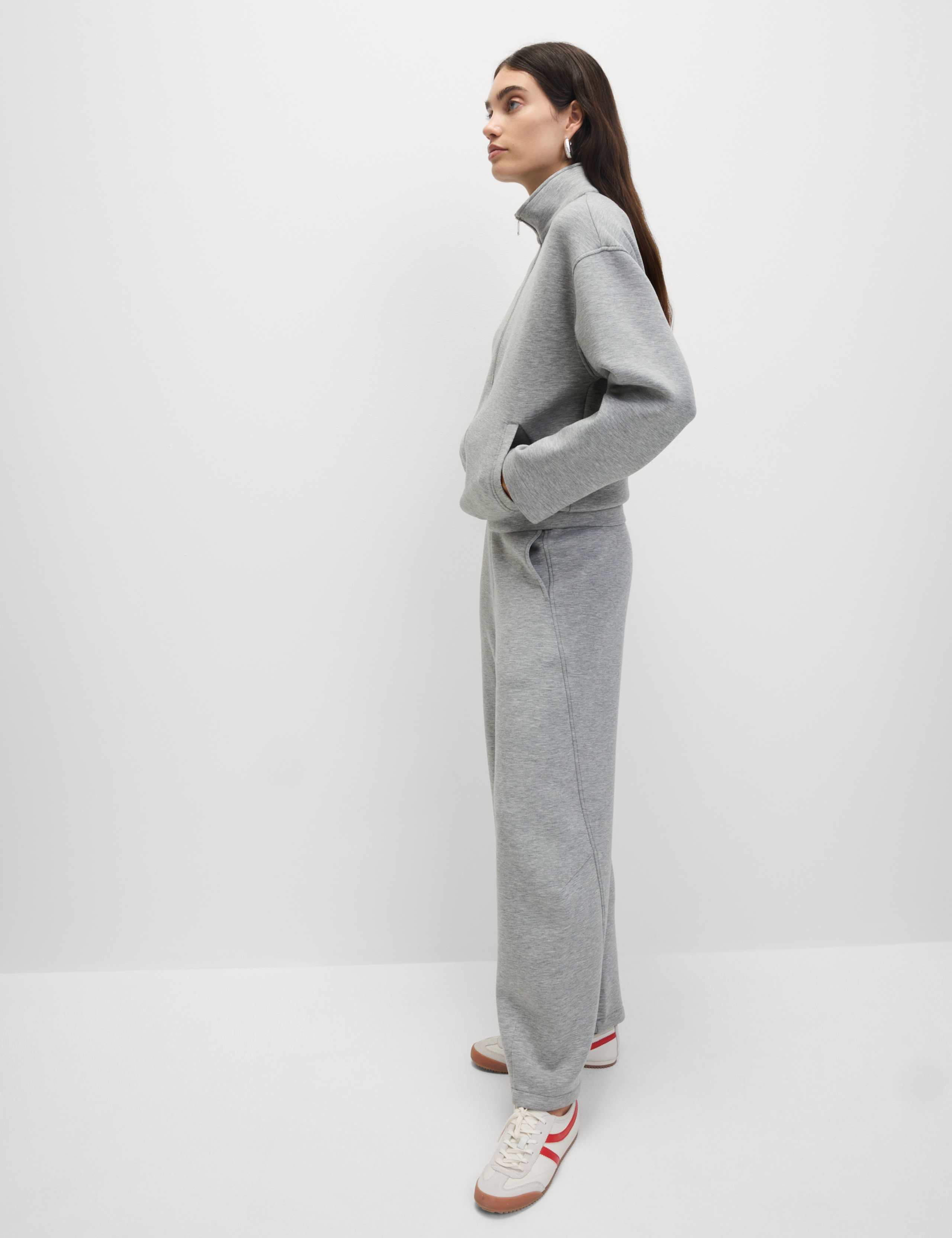 Scuba High Neck Zip Up Sweatshirt 4 of 7