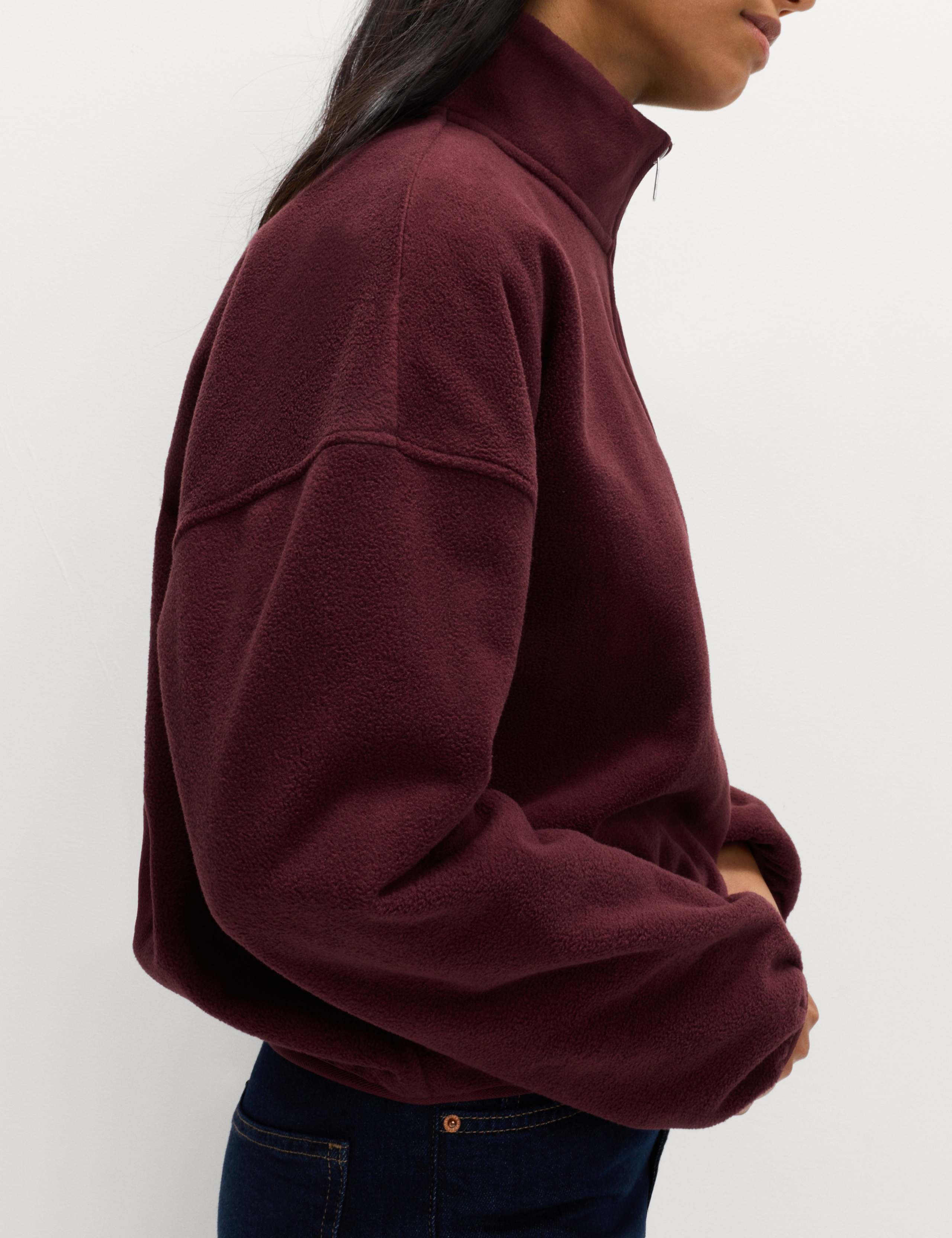 Fleece Half Zip Sweatshirt 3 of 5