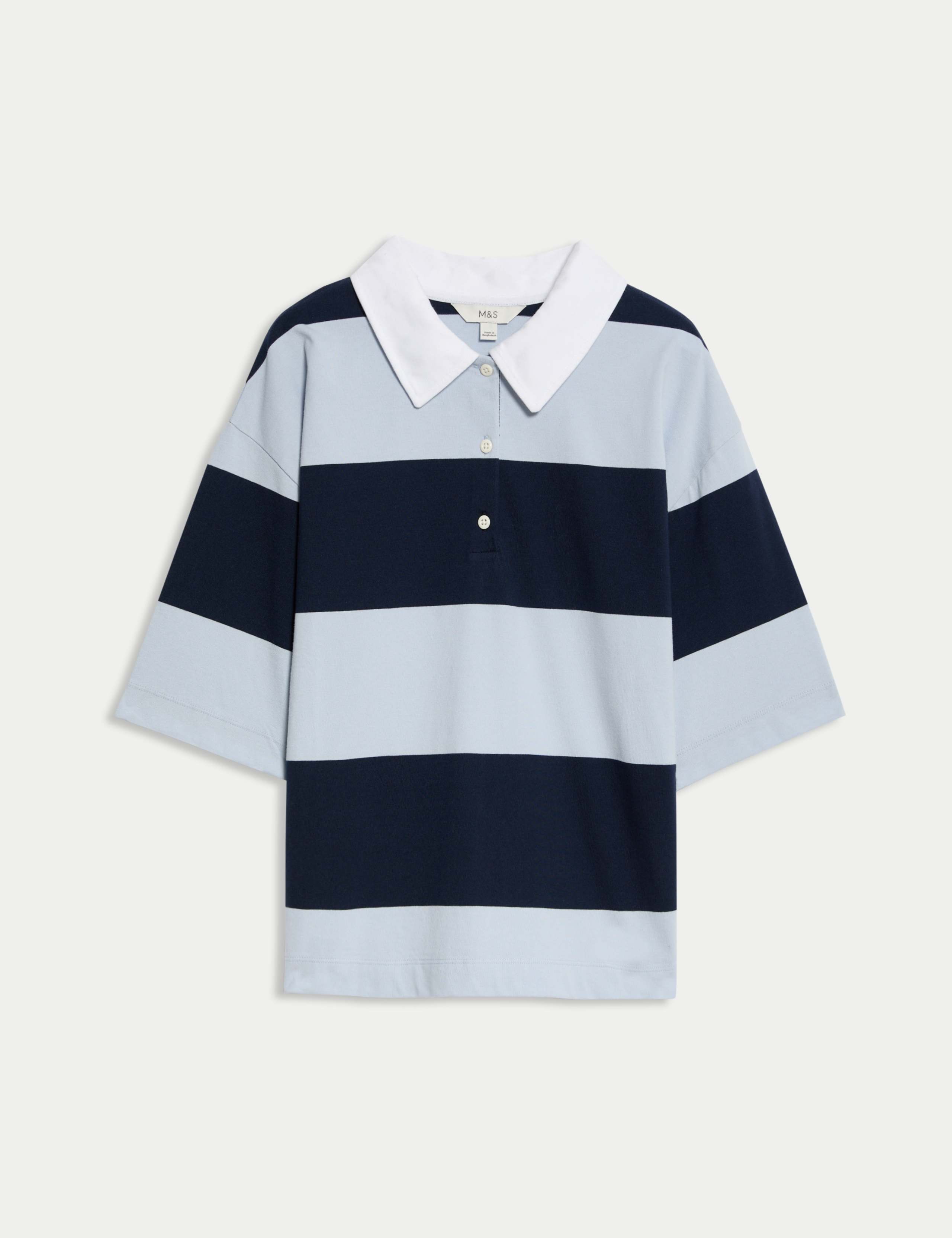 Jersey Asymmetric Ruffle Neck Top 2 of 4