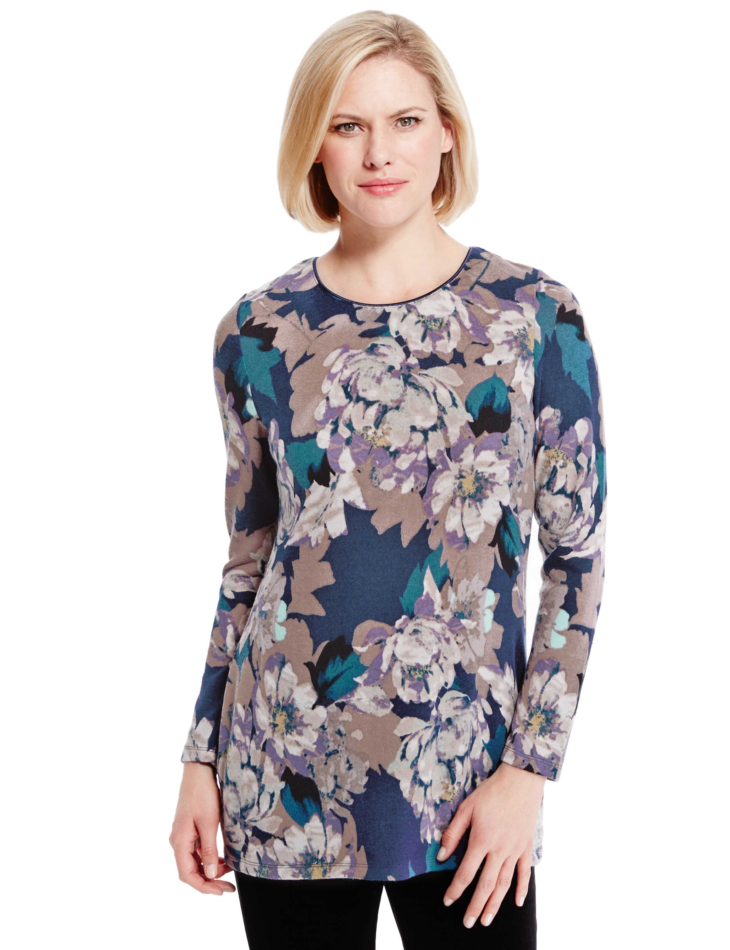 Bold Floral Tunic 1 of 4