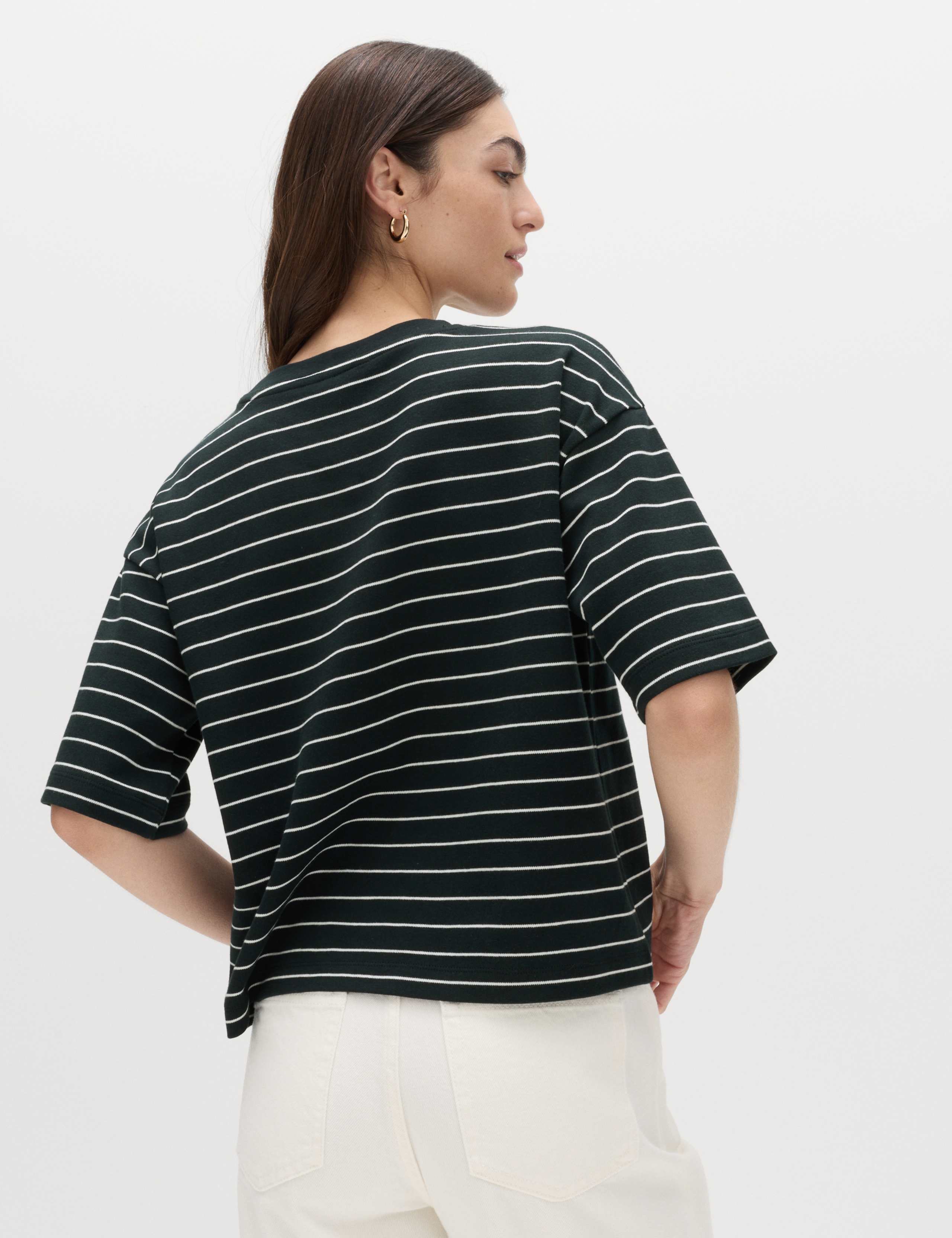 Pure Cotton Heavyweight Boxy Top 4 of 5
