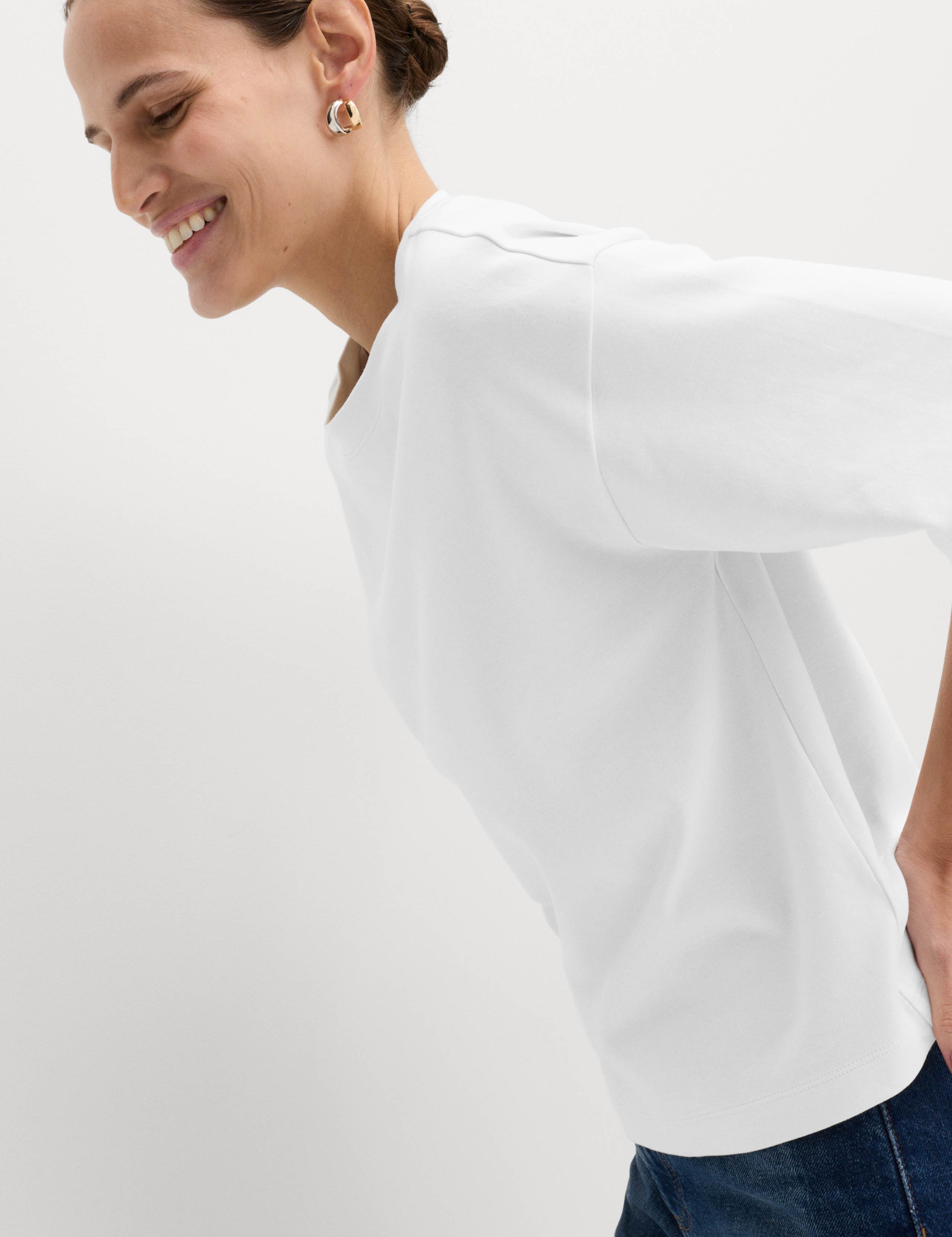 Pure Cotton Heavyweight Boxy T-Shirt 4 of 5