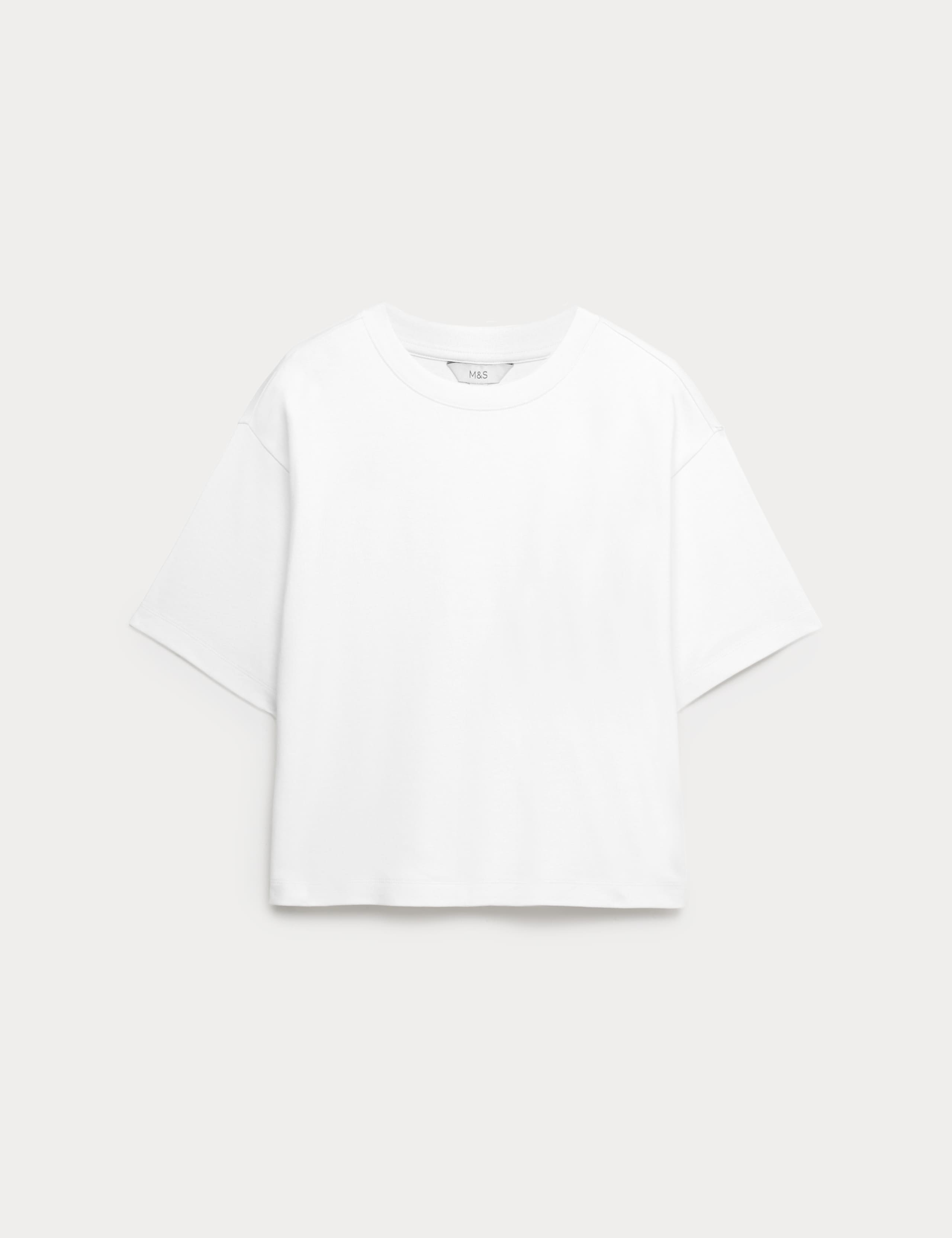 Pure Cotton Heavyweight Boxy T-Shirt 2 of 5