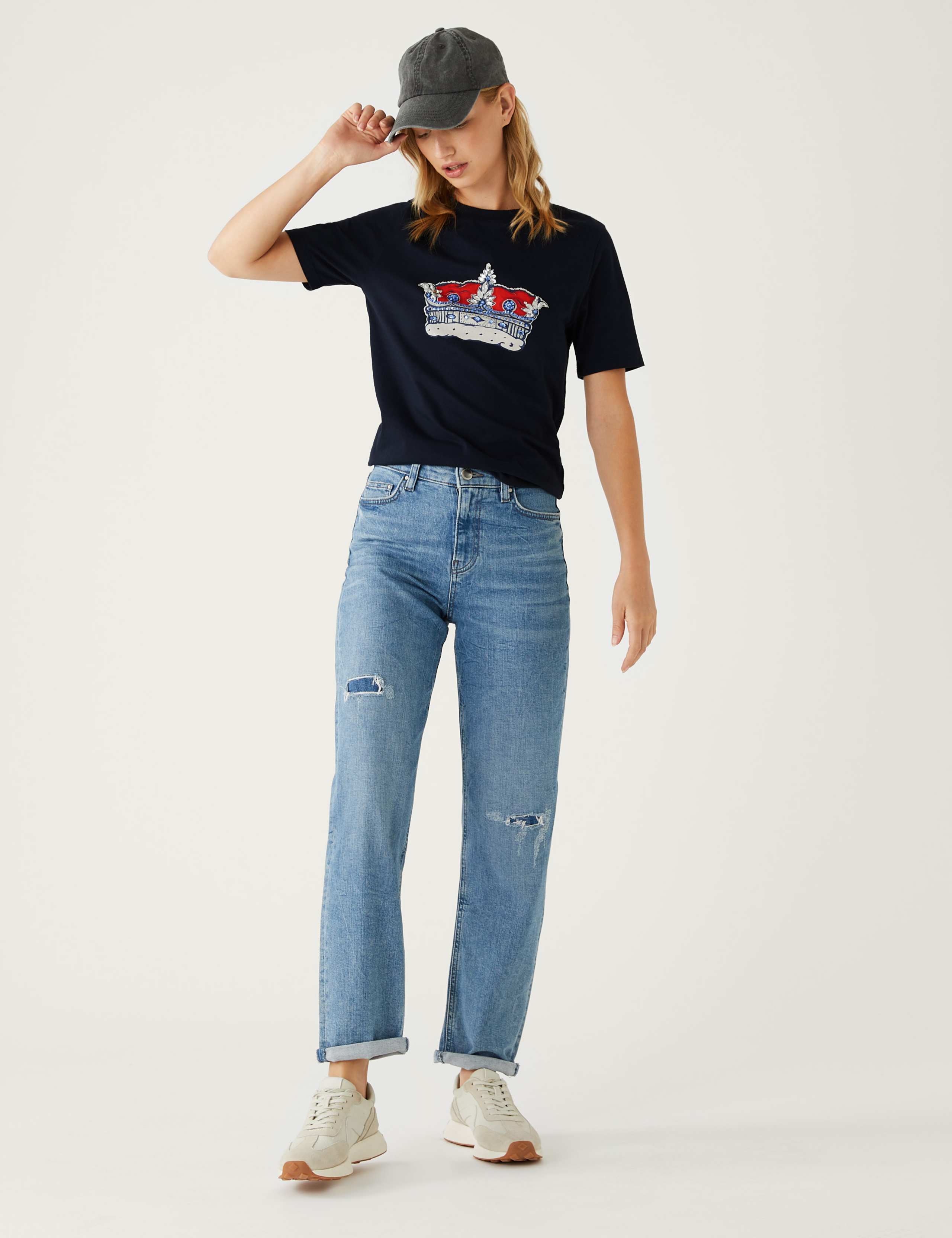 Pure Cotton Printed T-Shirt 3 of 5