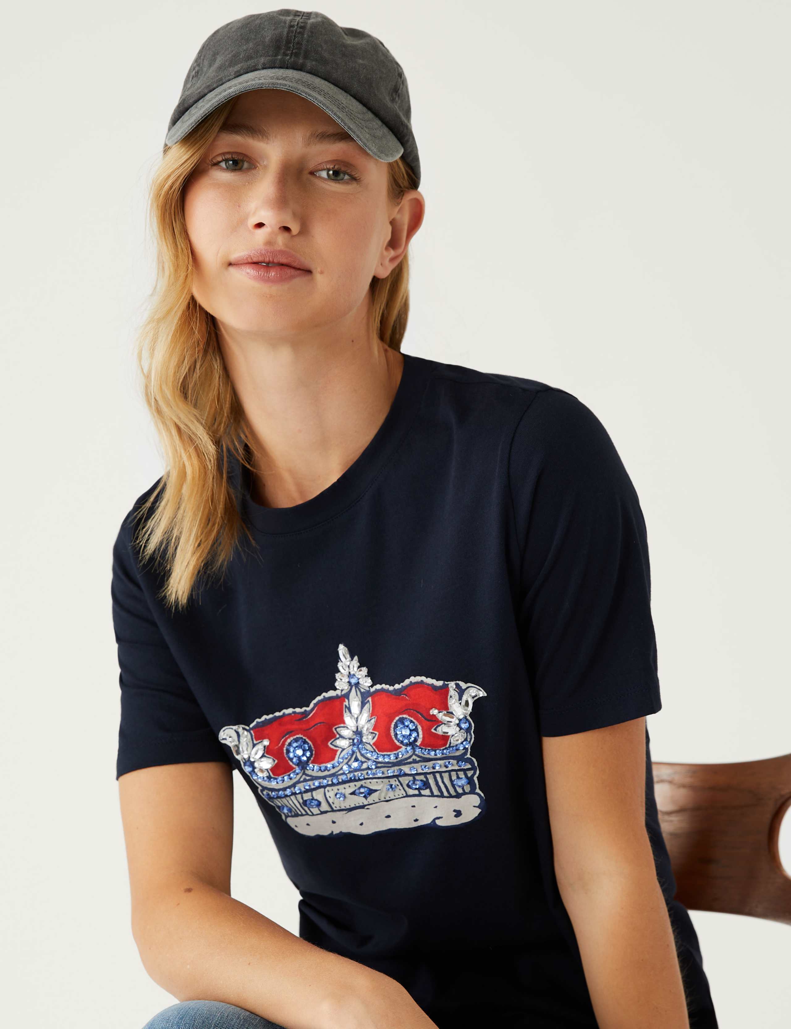 Pure Cotton Printed T-Shirt 4 of 5