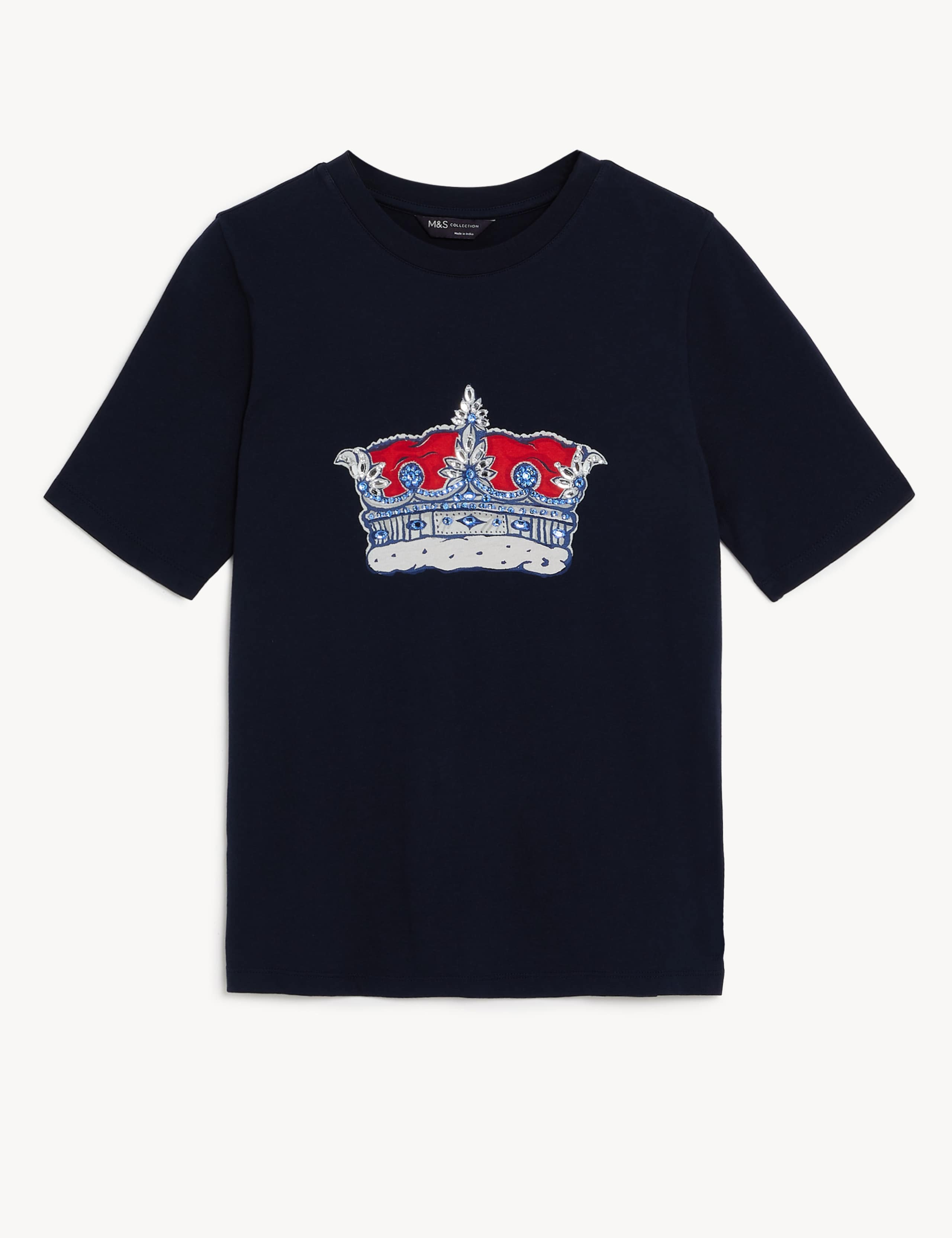 Pure Cotton Printed T-Shirt 2 of 5