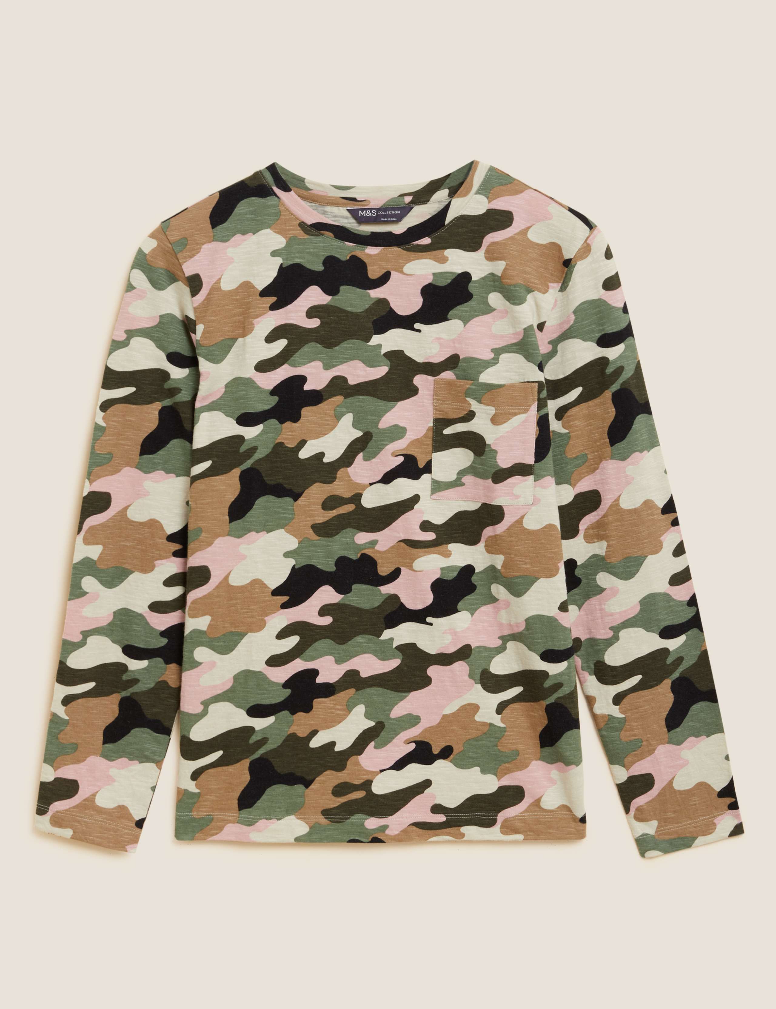 Pure Cotton Printed Pocket T-Shirt 2 of 4