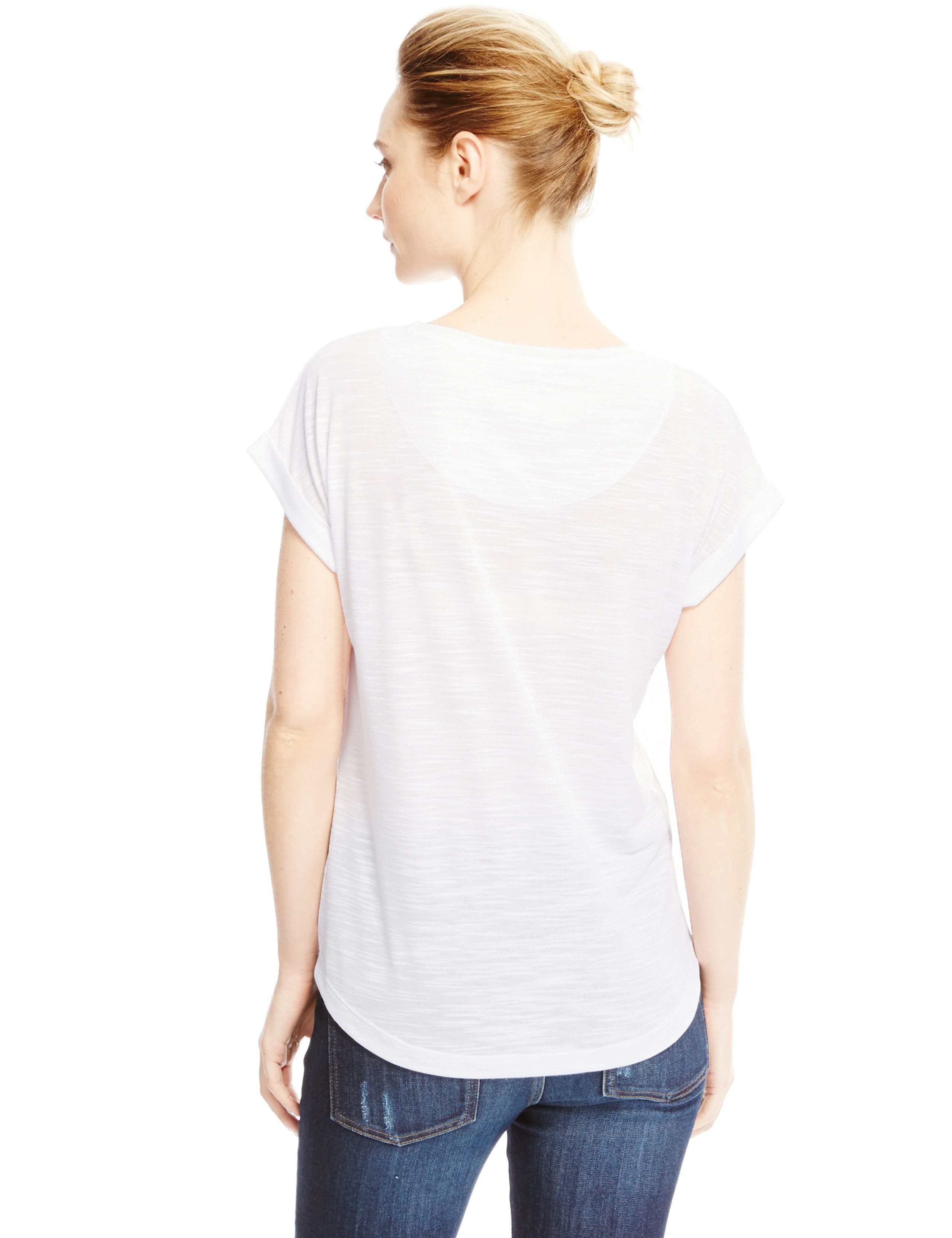 Fashion Targets Breast Cancer Floral T-Shirt 4 of 4