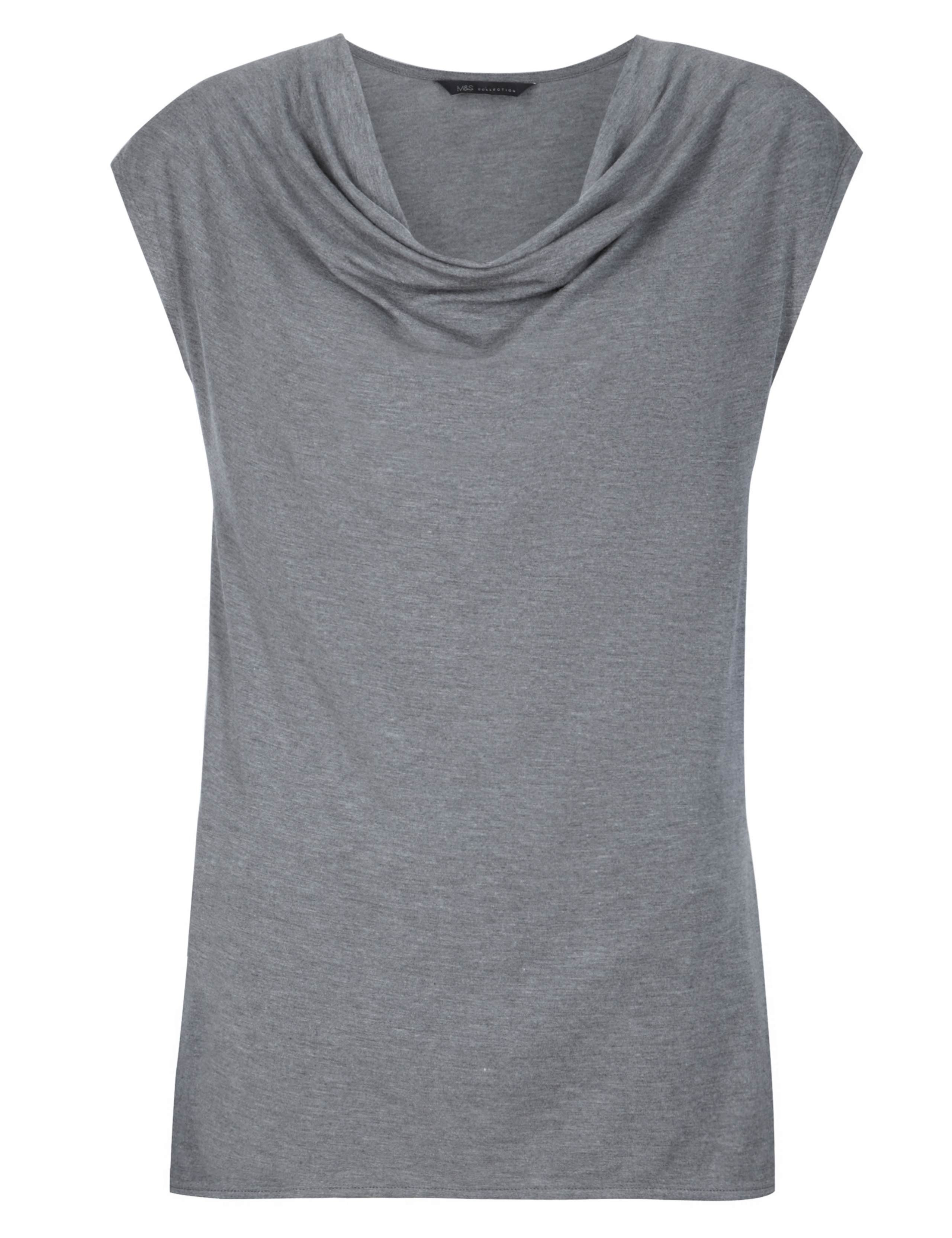 Cowl Neck Top with Cashmere 3 of 4