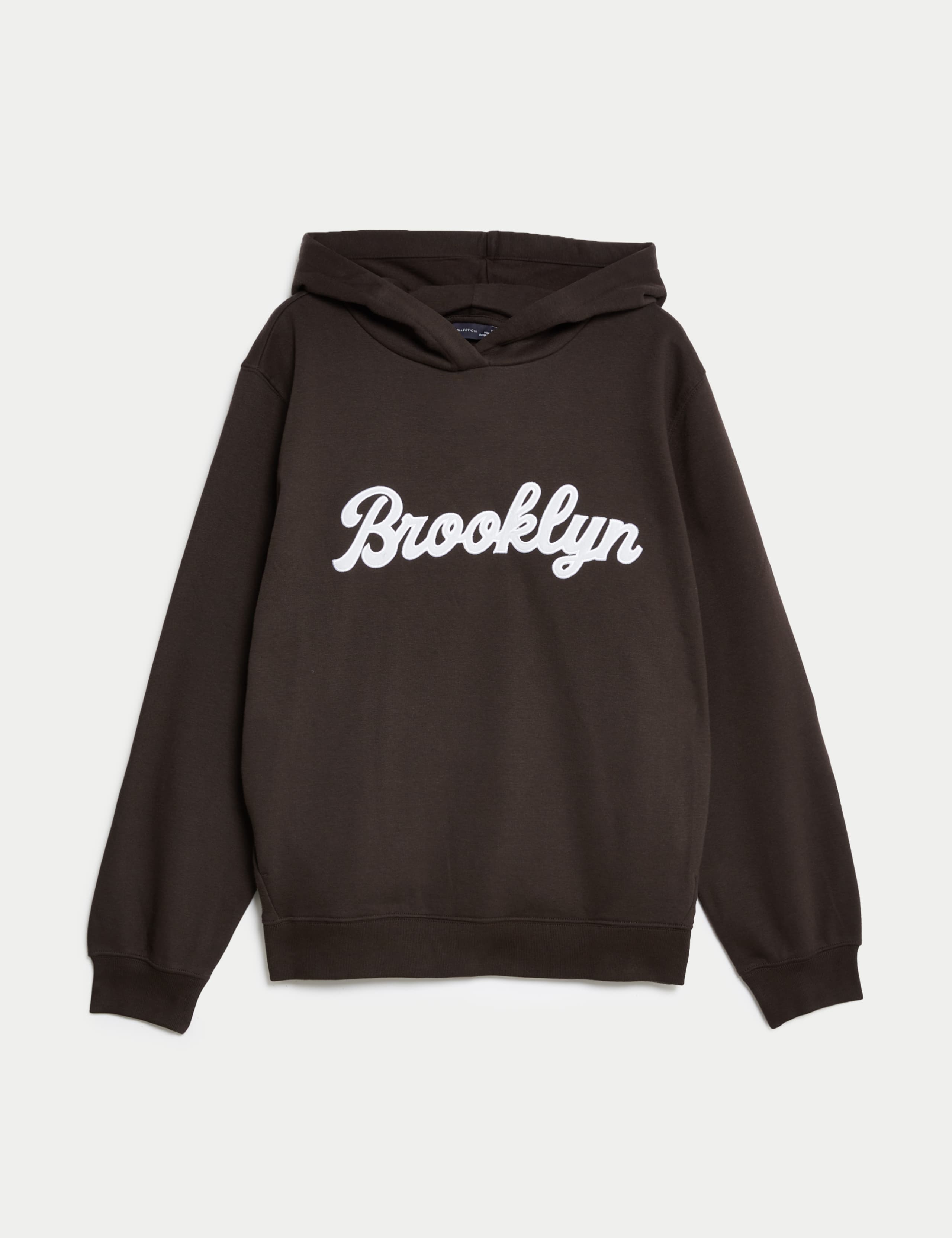 Cotton Rich Slogan Hoodie 2 of 6