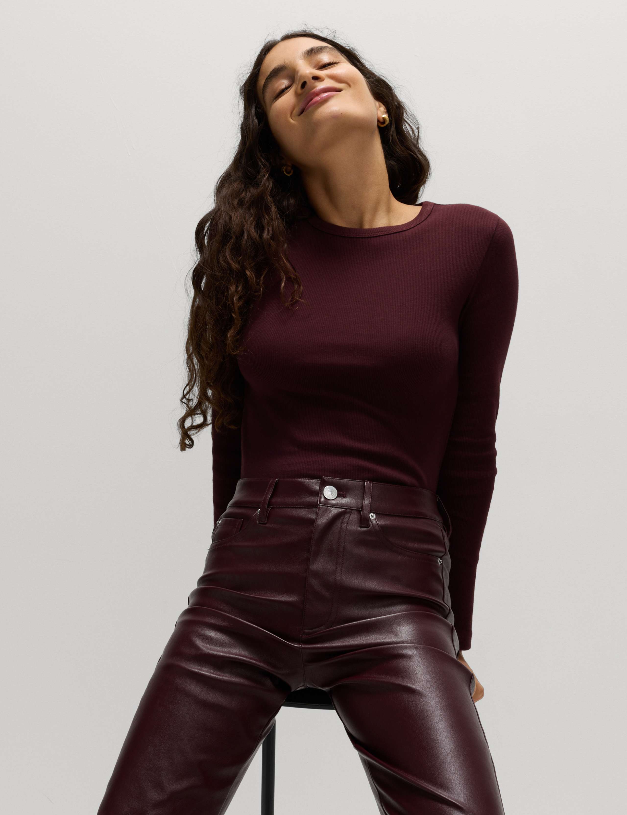 Cotton Rich Ribbed Top 4 of 4