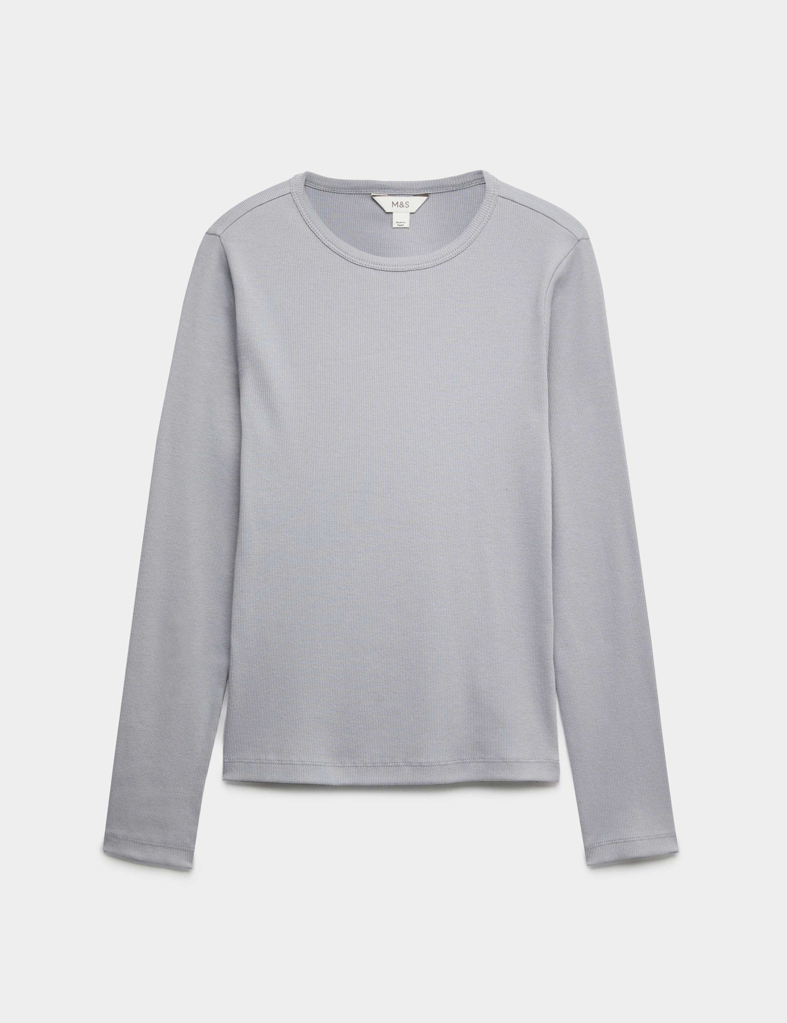 Cotton Rich Ribbed Top 2 of 5