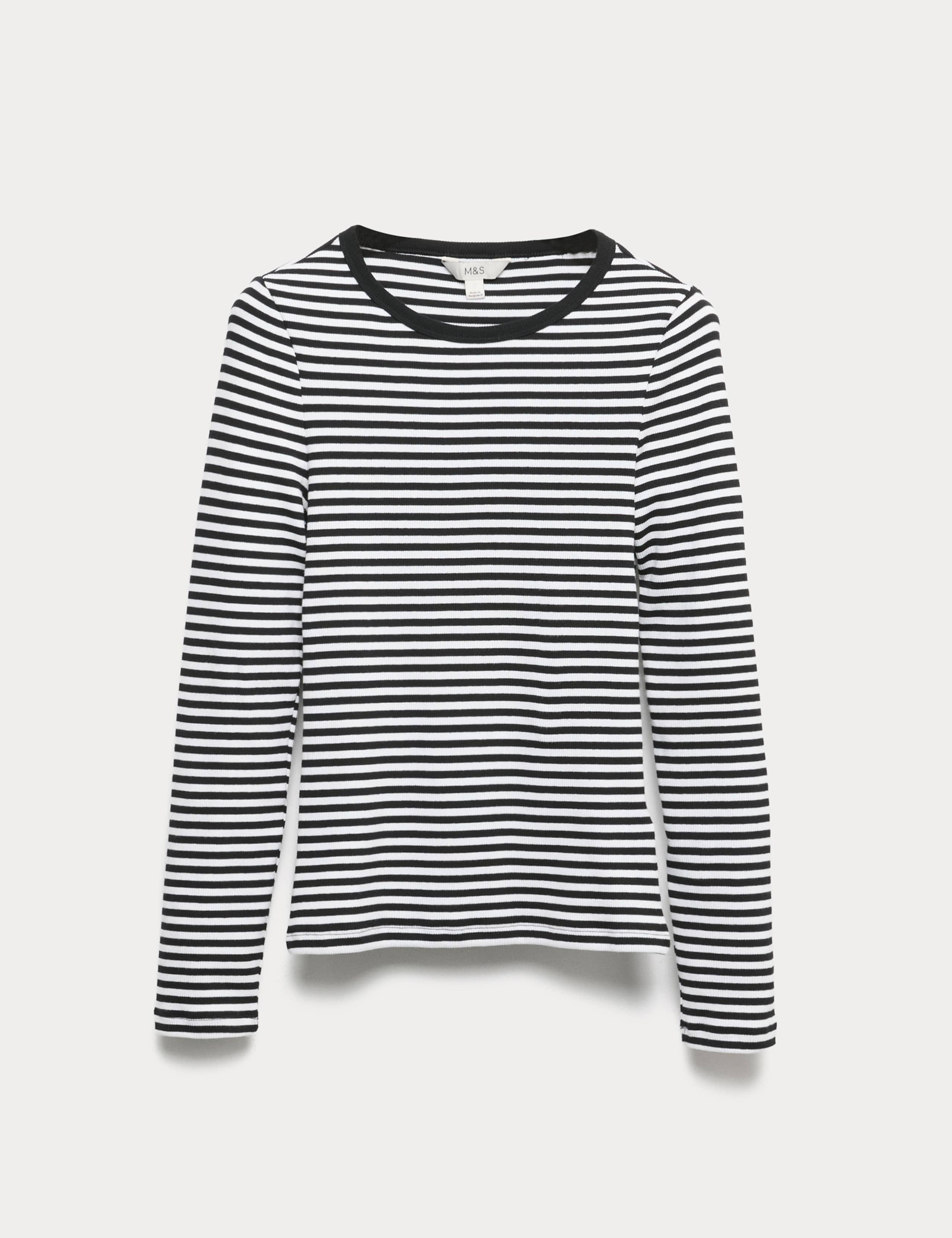 Cotton Rich Ribbed Top 2 of 5