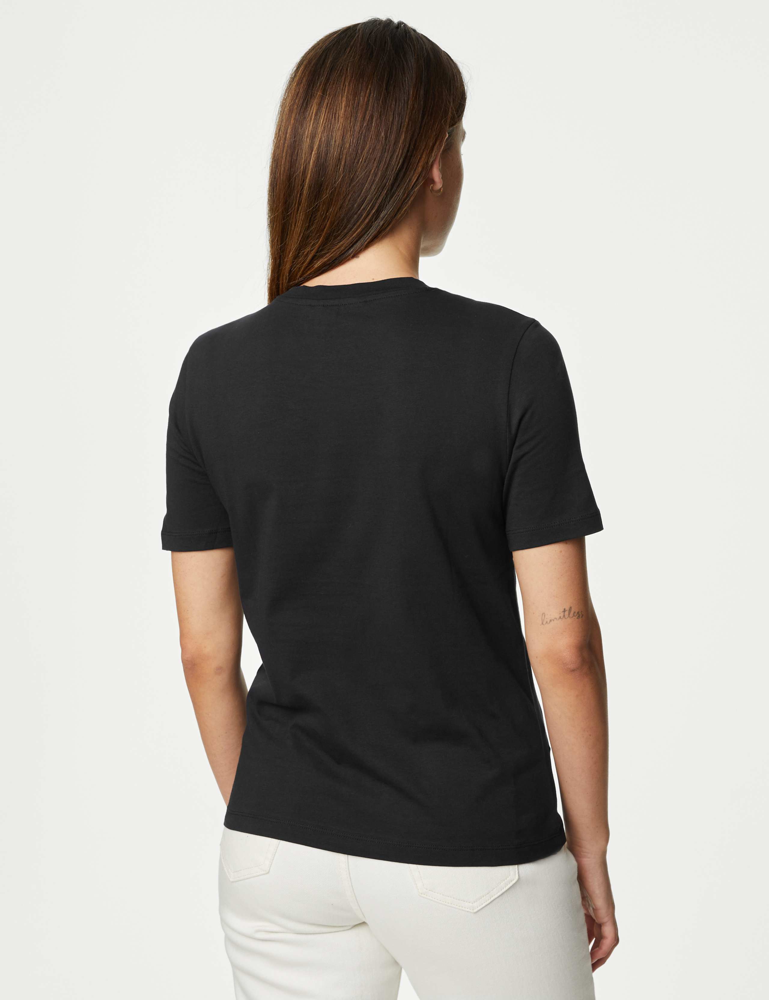 2pk Pure Cotton Everyday Fit T-Shirts 5 of 6