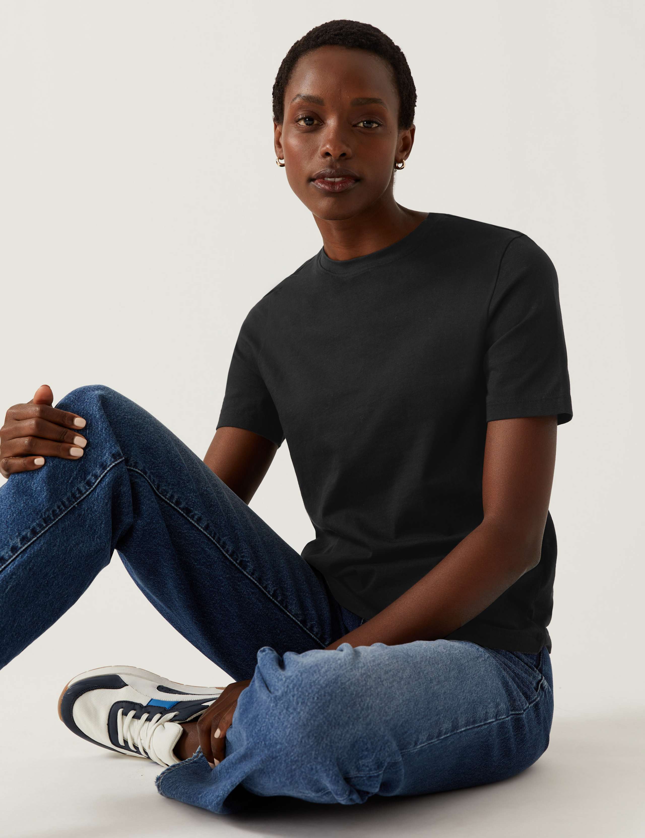 2pk Pure Cotton Everyday Fit T-Shirts 6 of 6