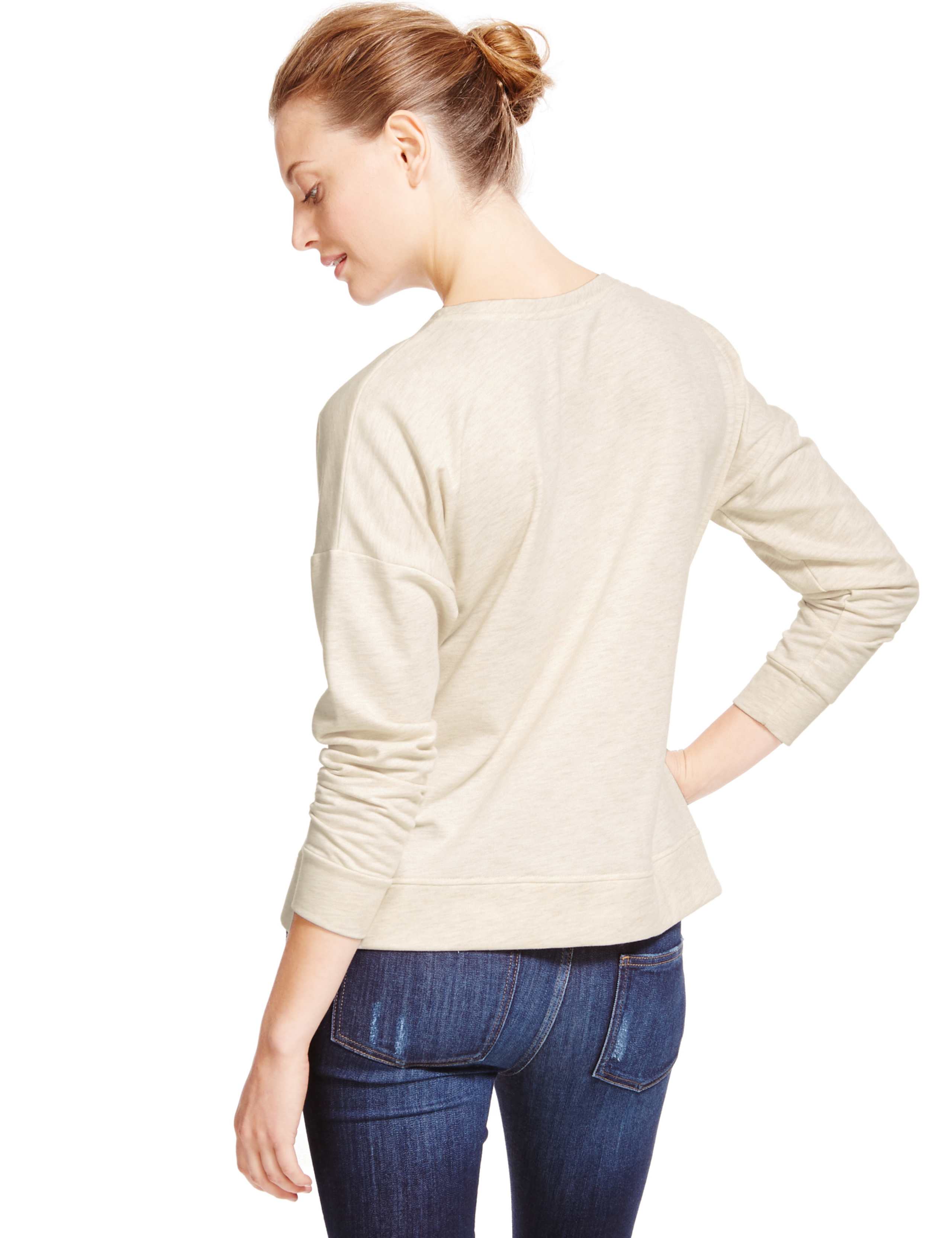 Reindeer Print Sweat Top 4 of 4