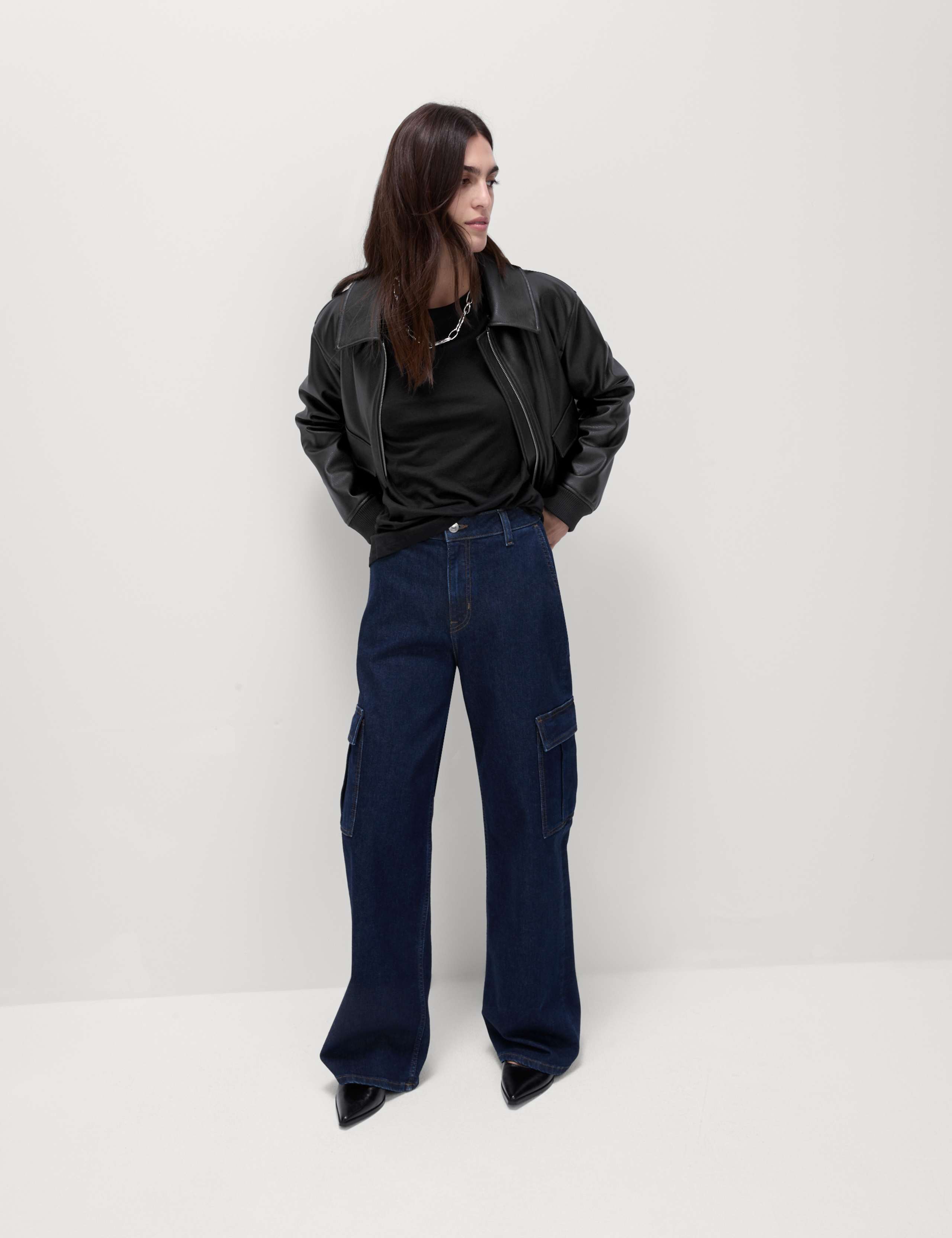 Cotton Modal Relaxed T-Shirt 3 of 5