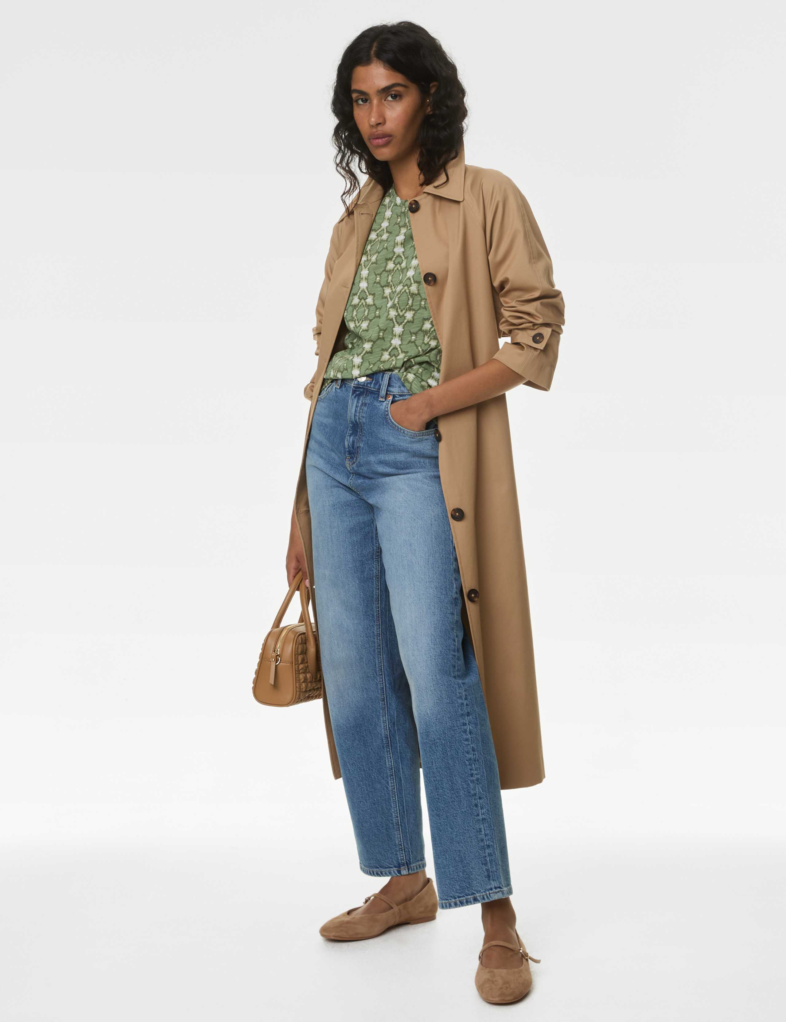 Cotton Modal Blend Printed T-Shirt 1 of 5