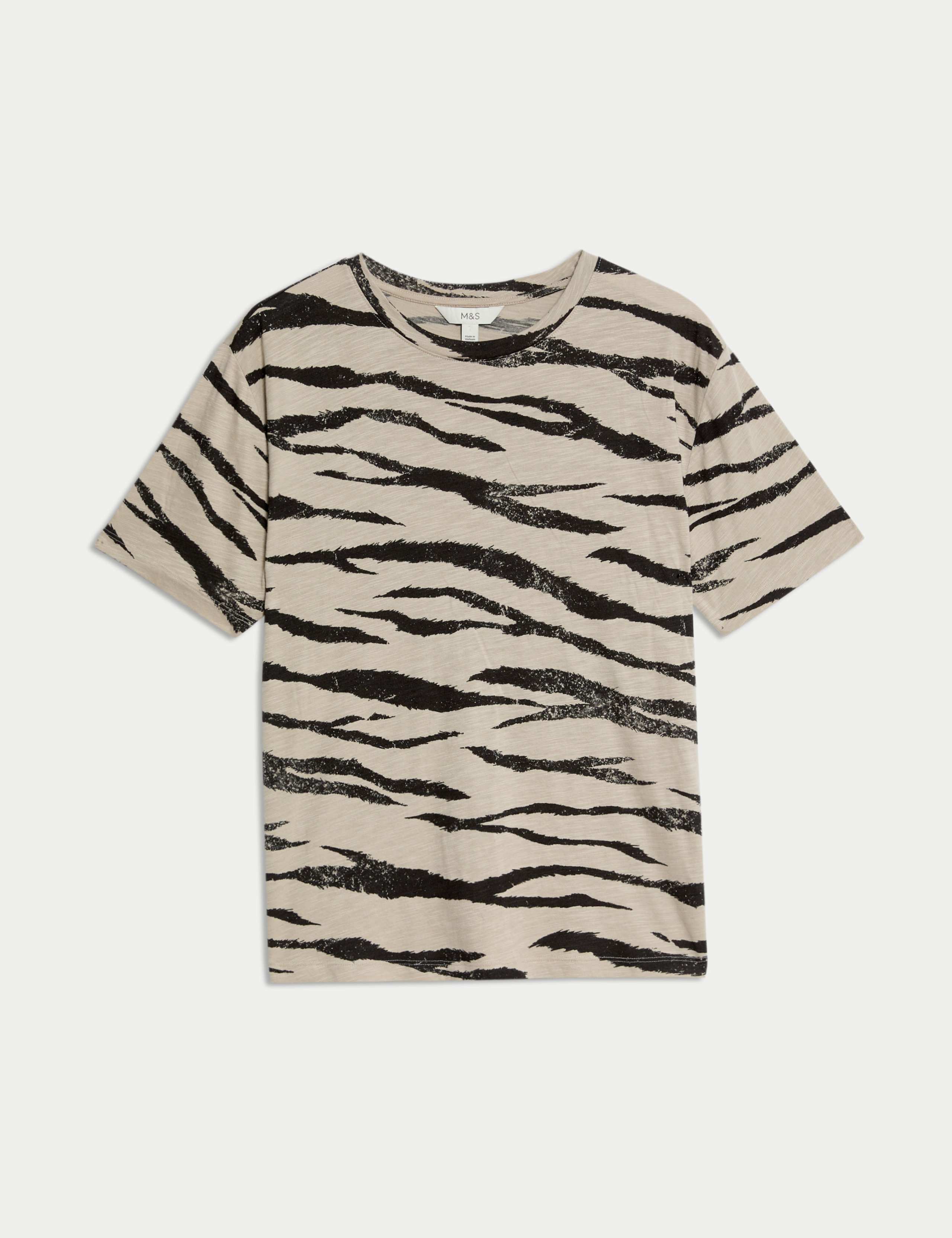 Cotton Modal Blend Printed T-Shirt 2 of 5