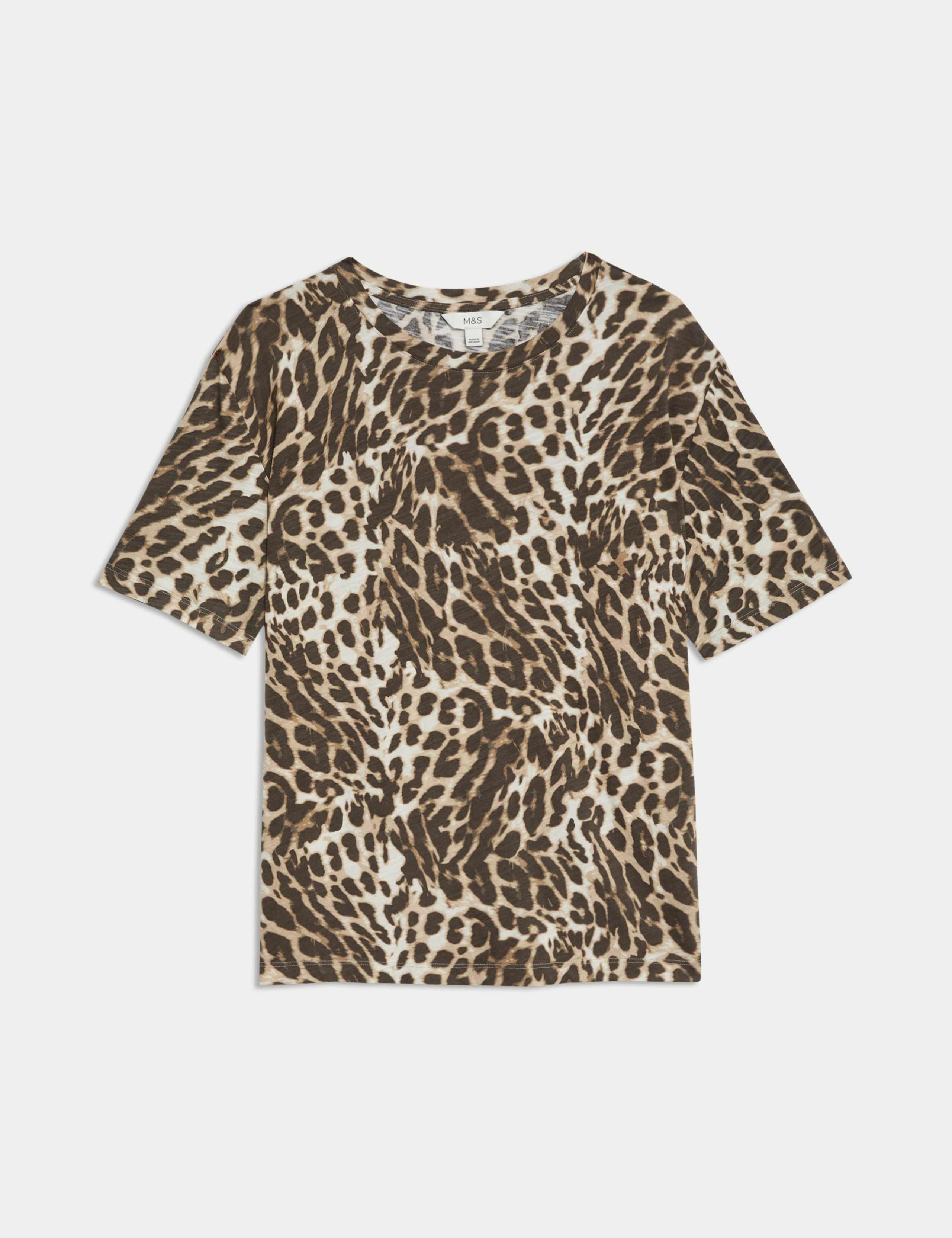 Cotton Modal Blend Printed T-Shirt 2 of 5