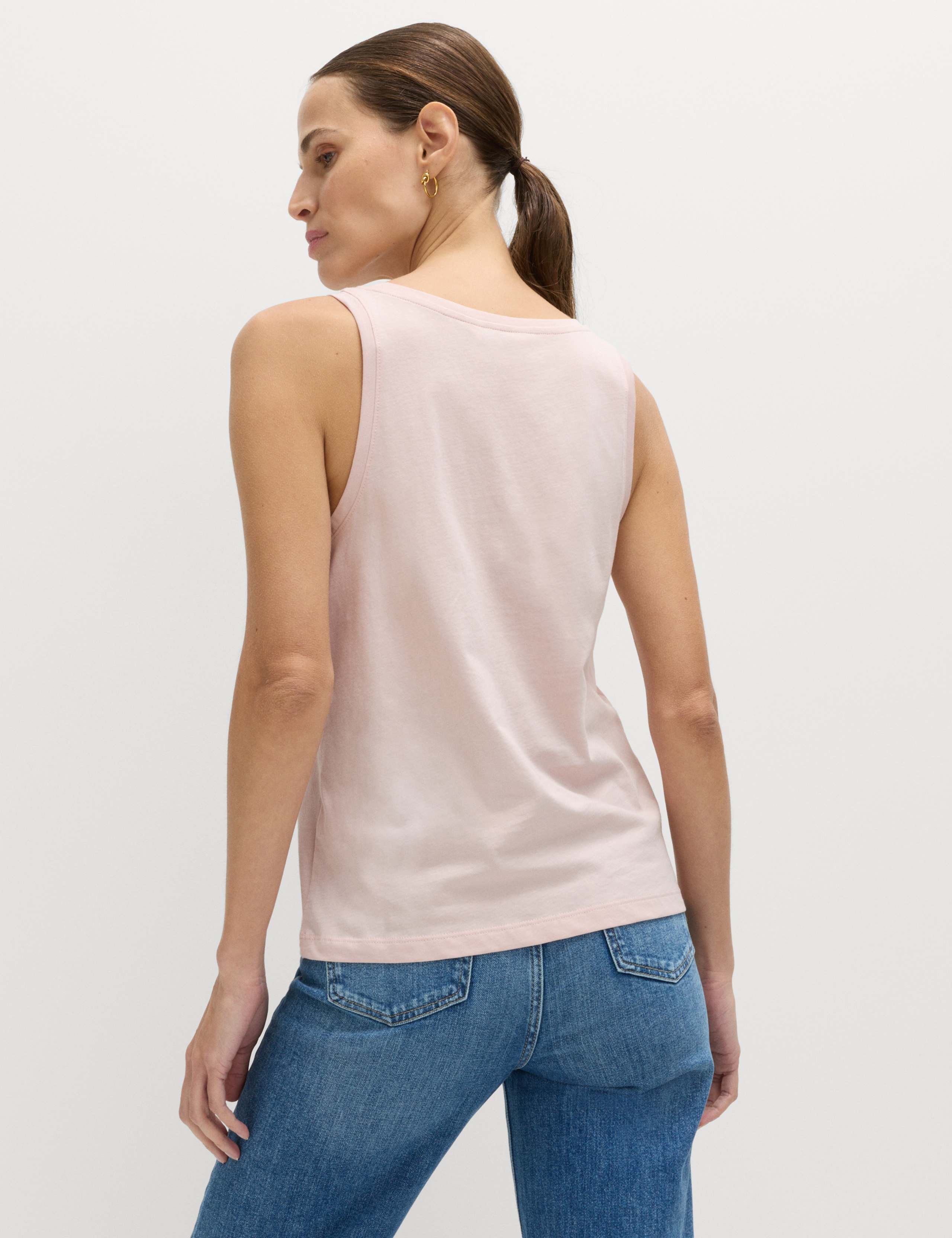 Pure Cotton Scoop Neck Top 4 of 4