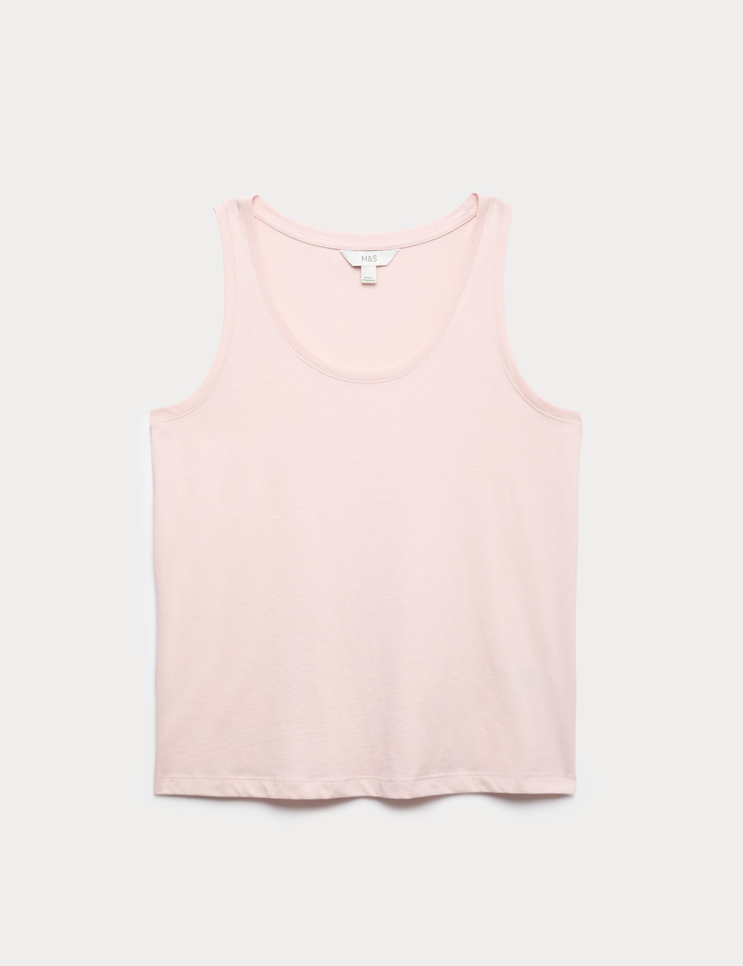 Pure Cotton Scoop Neck Top 2 of 4