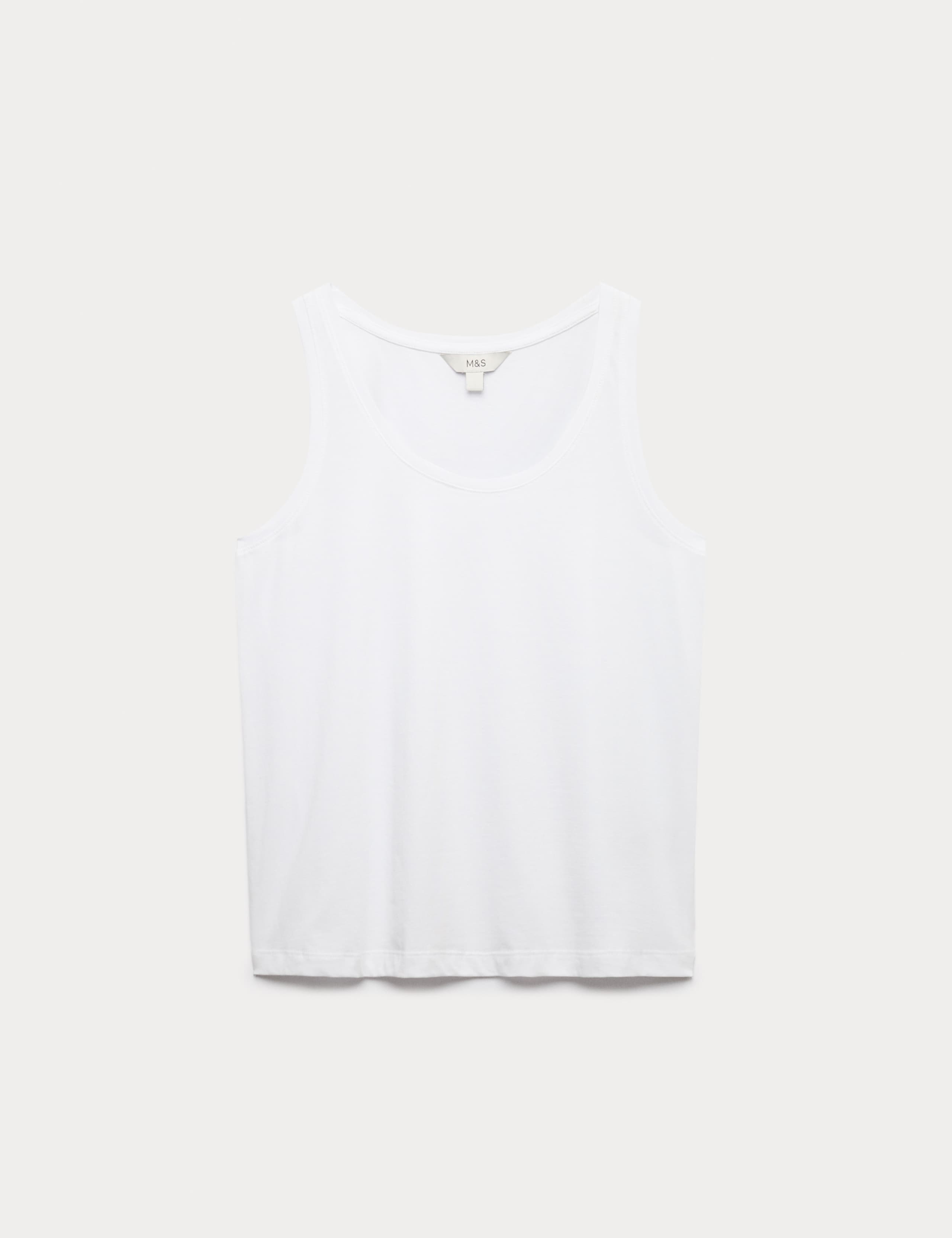 Pure Cotton Scoop Neck Top 2 of 4