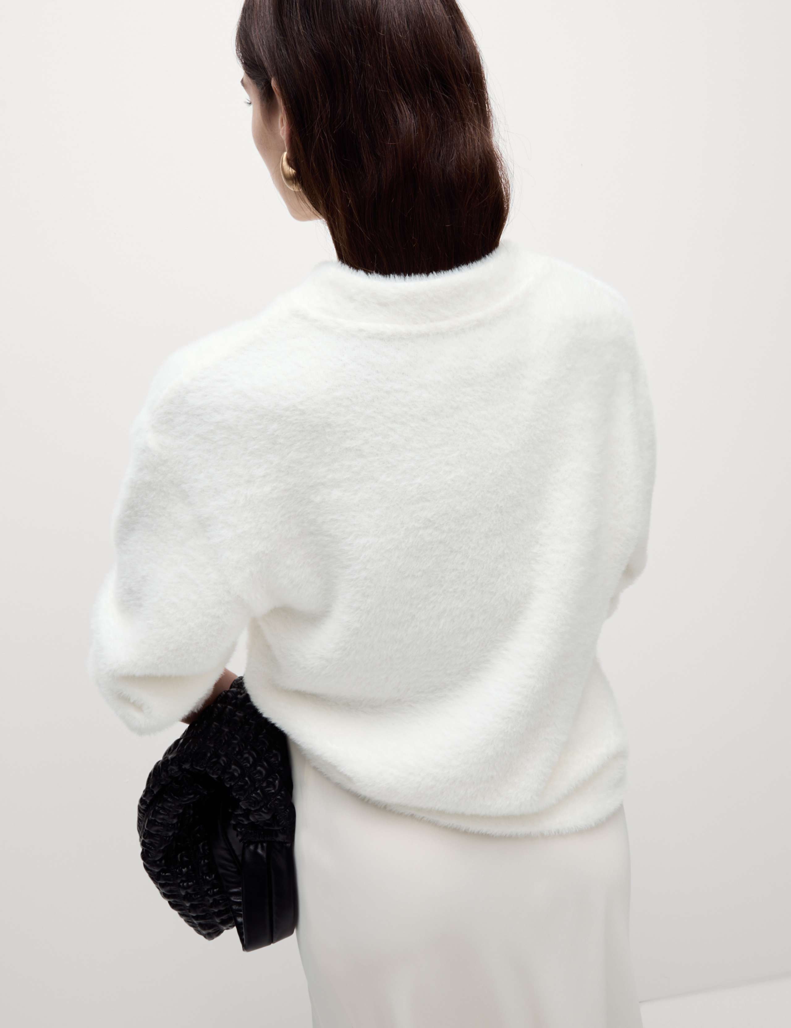 Cosy Textured Crew Neck Sweatshirt 1 of 5