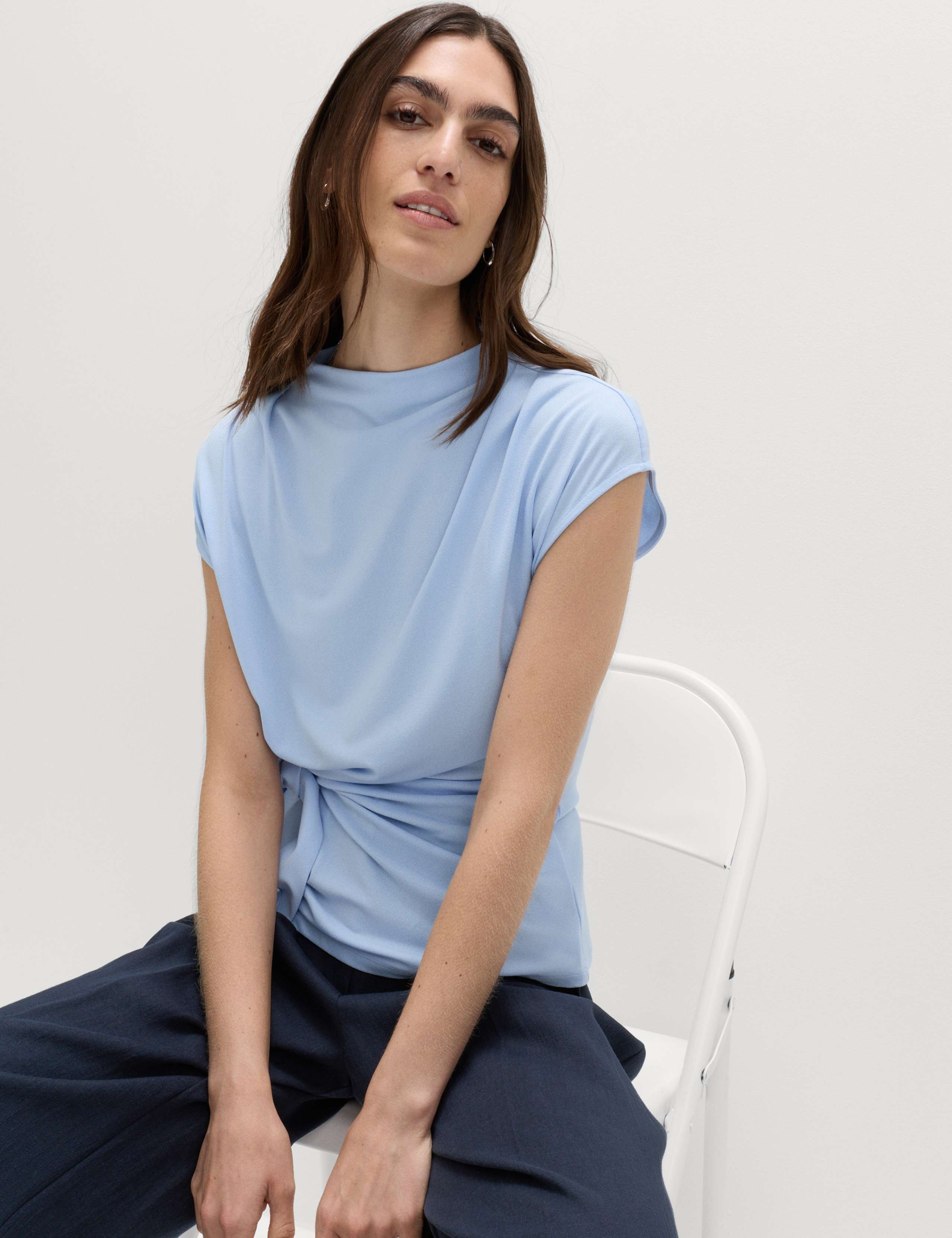Sleeveless Knot Detail Top 1 of 7