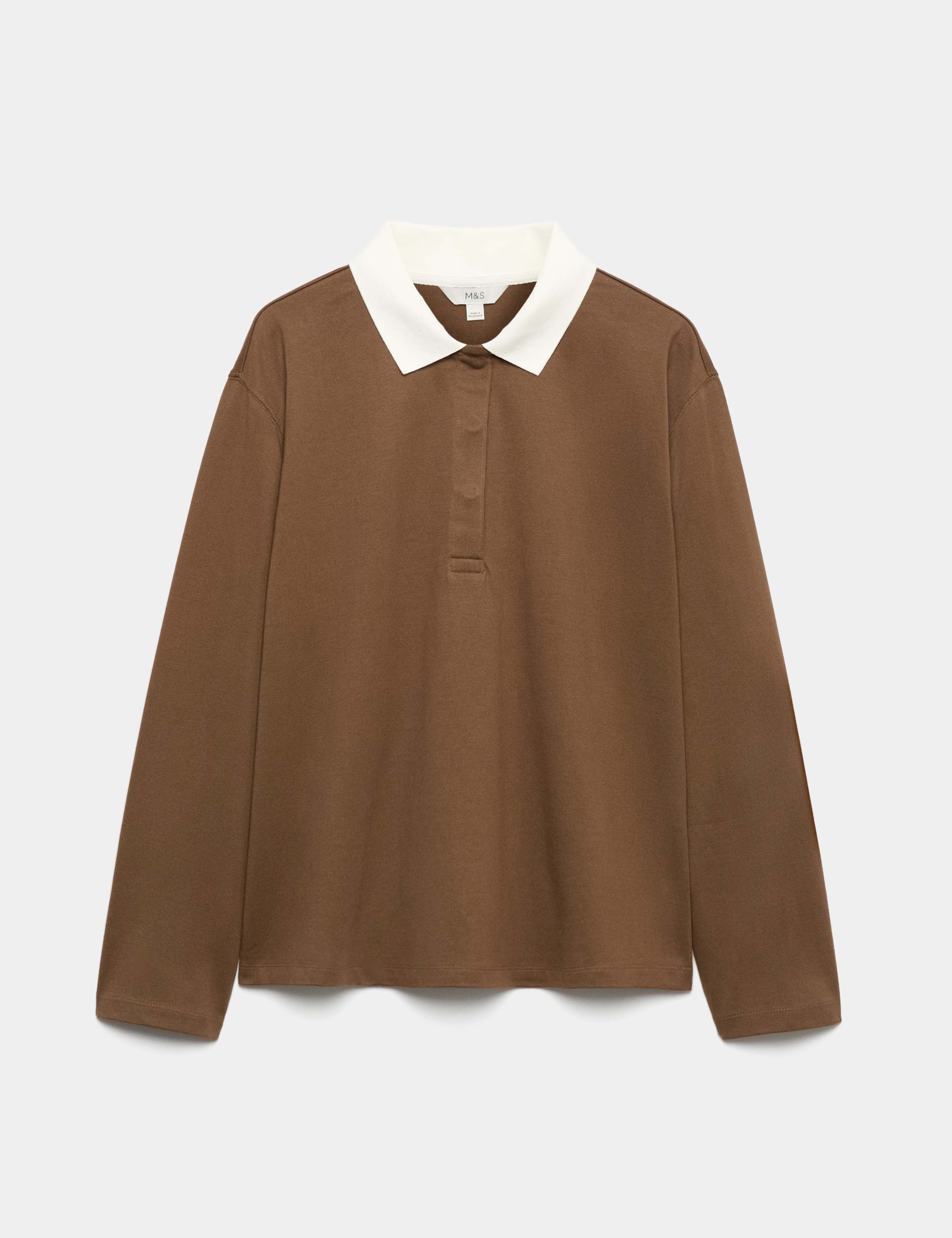 Pure Cotton Rugby Polo Top 2 of 6