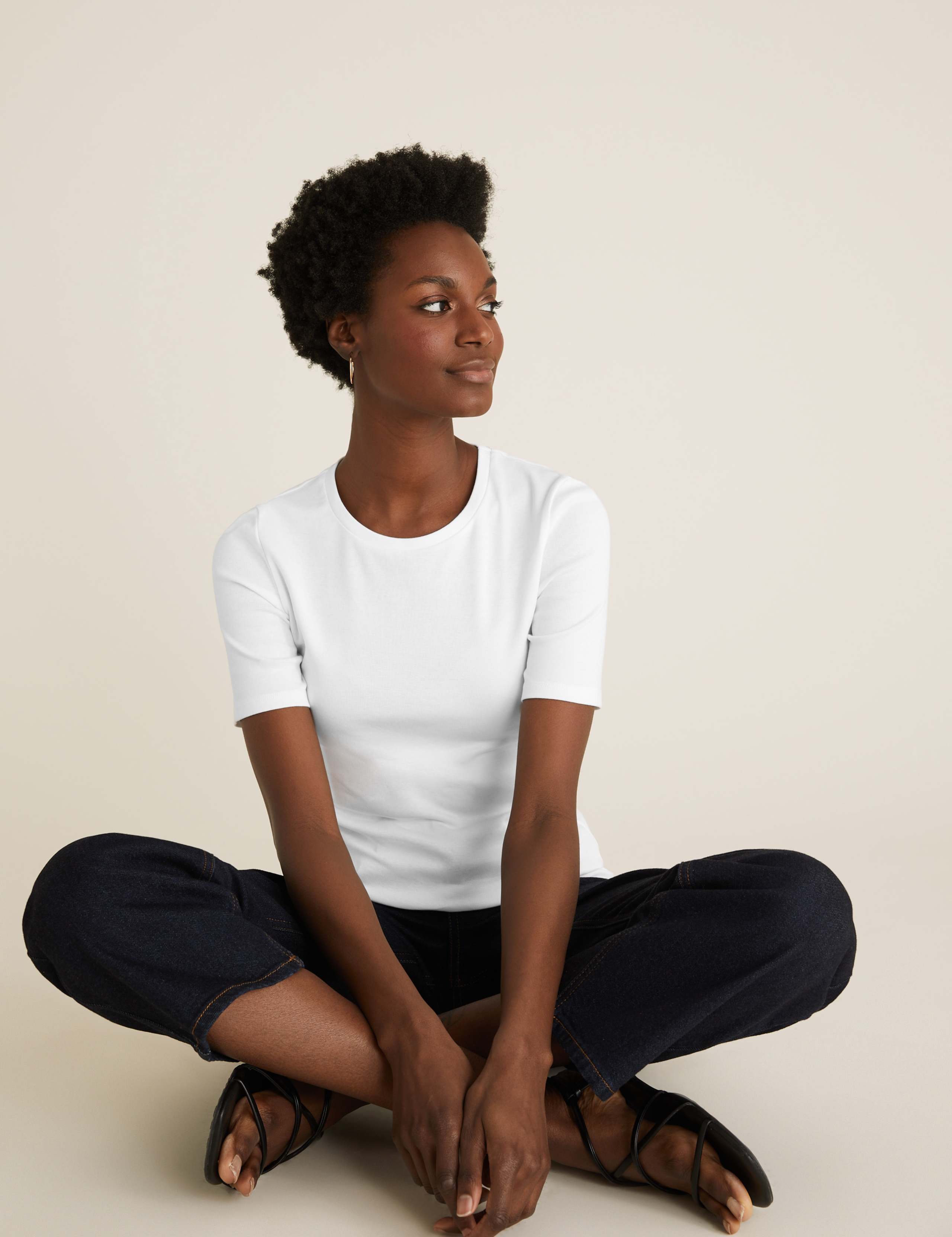 2 Pack Pure Cotton Regular Fit T-Shirts 5 of 5