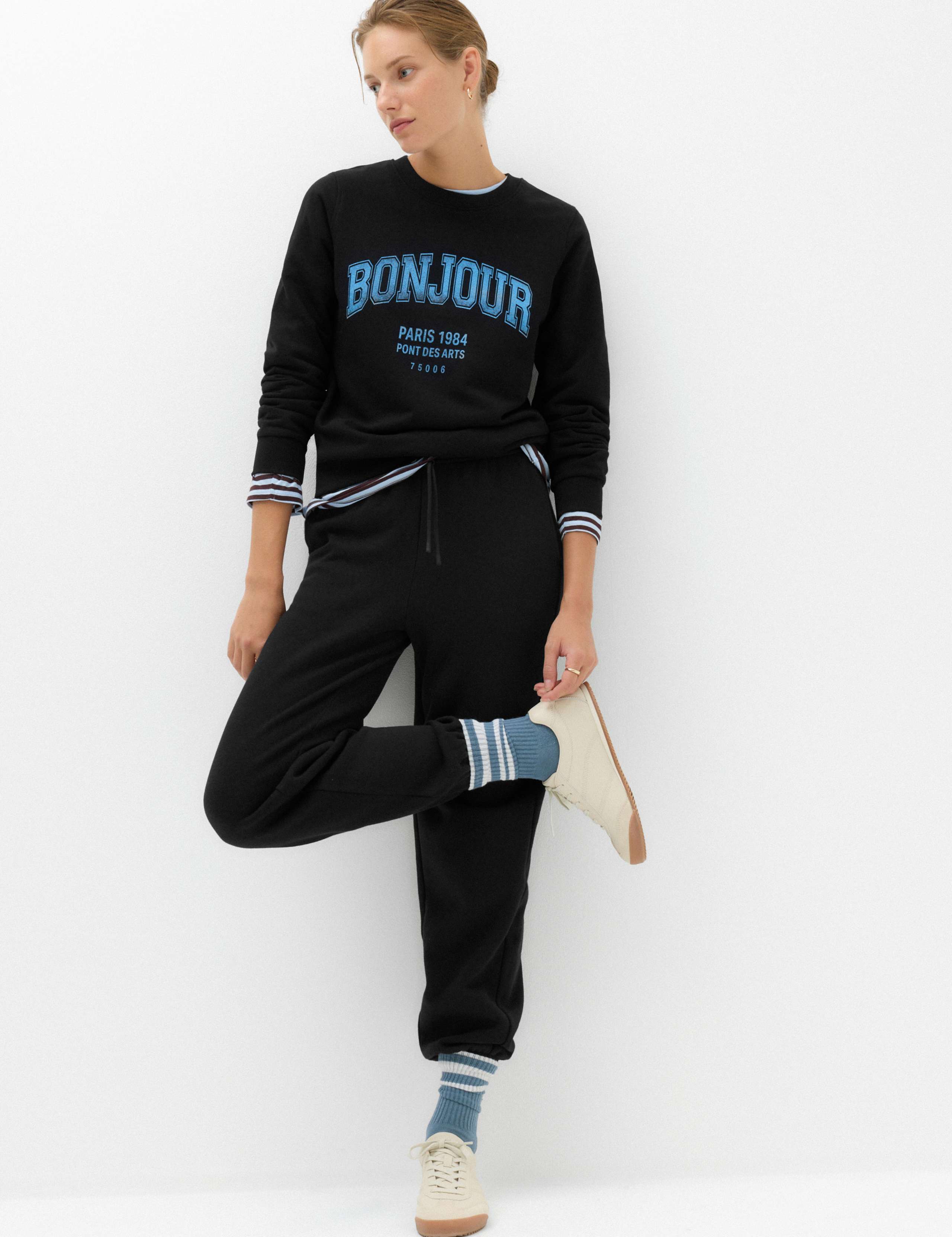 Cotton Rich Graphic Sweatshirt 5 of 5
