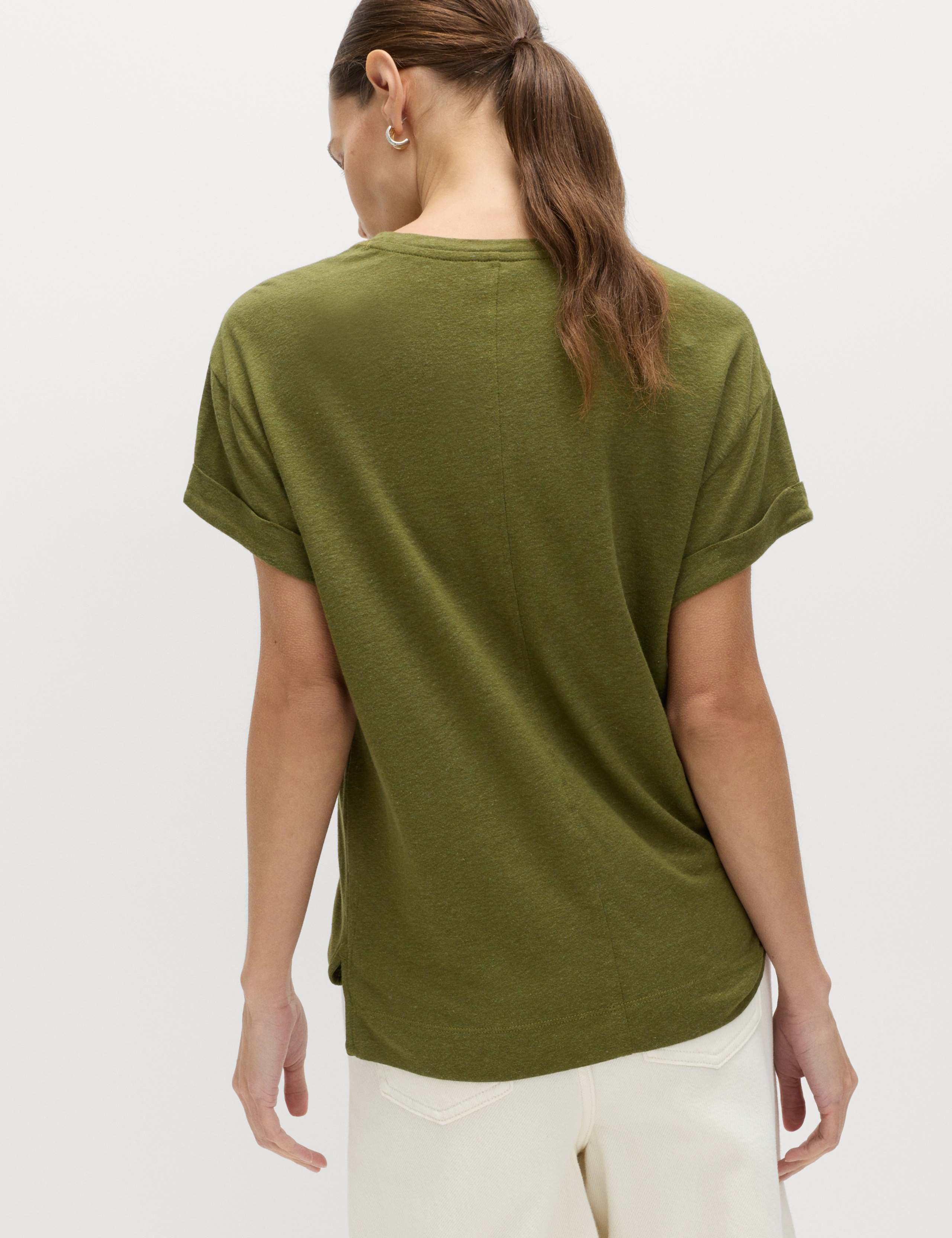 Linen Blend T-Shirt 4 of 4