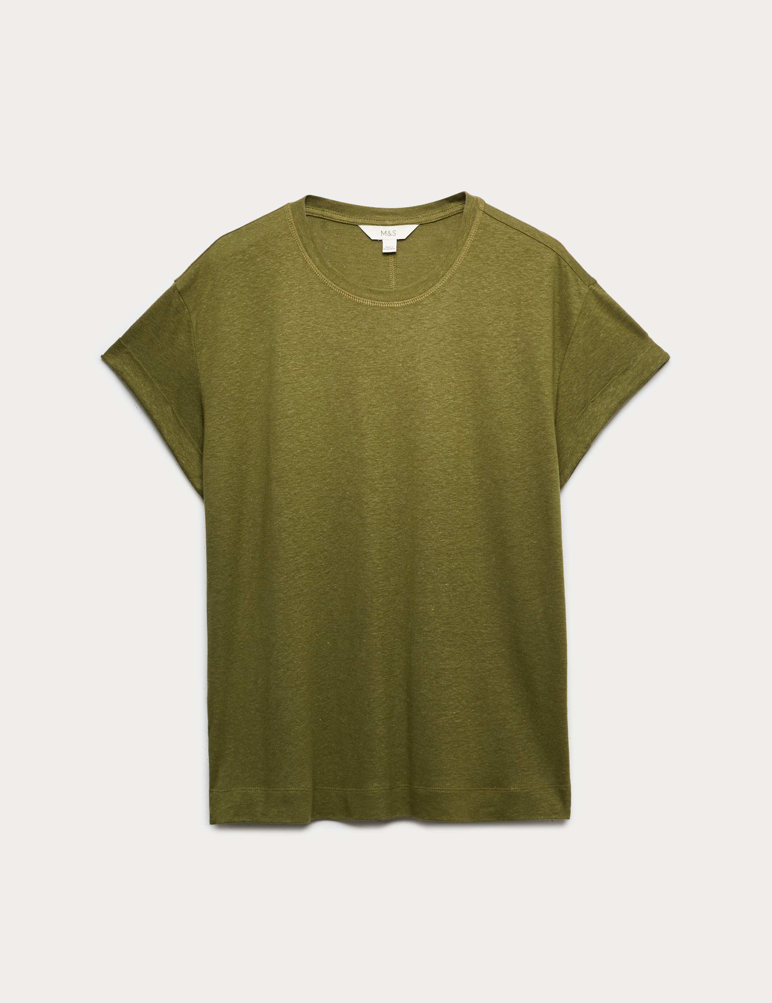 Linen Blend T-Shirt 2 of 4