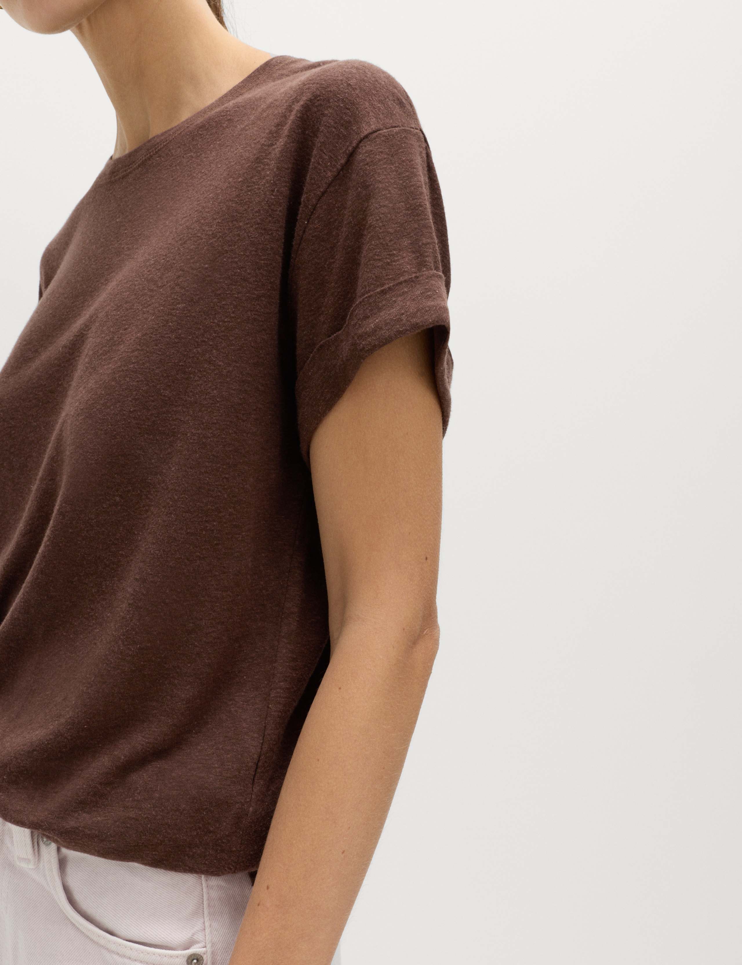 Linen Blend T-Shirt 3 of 5