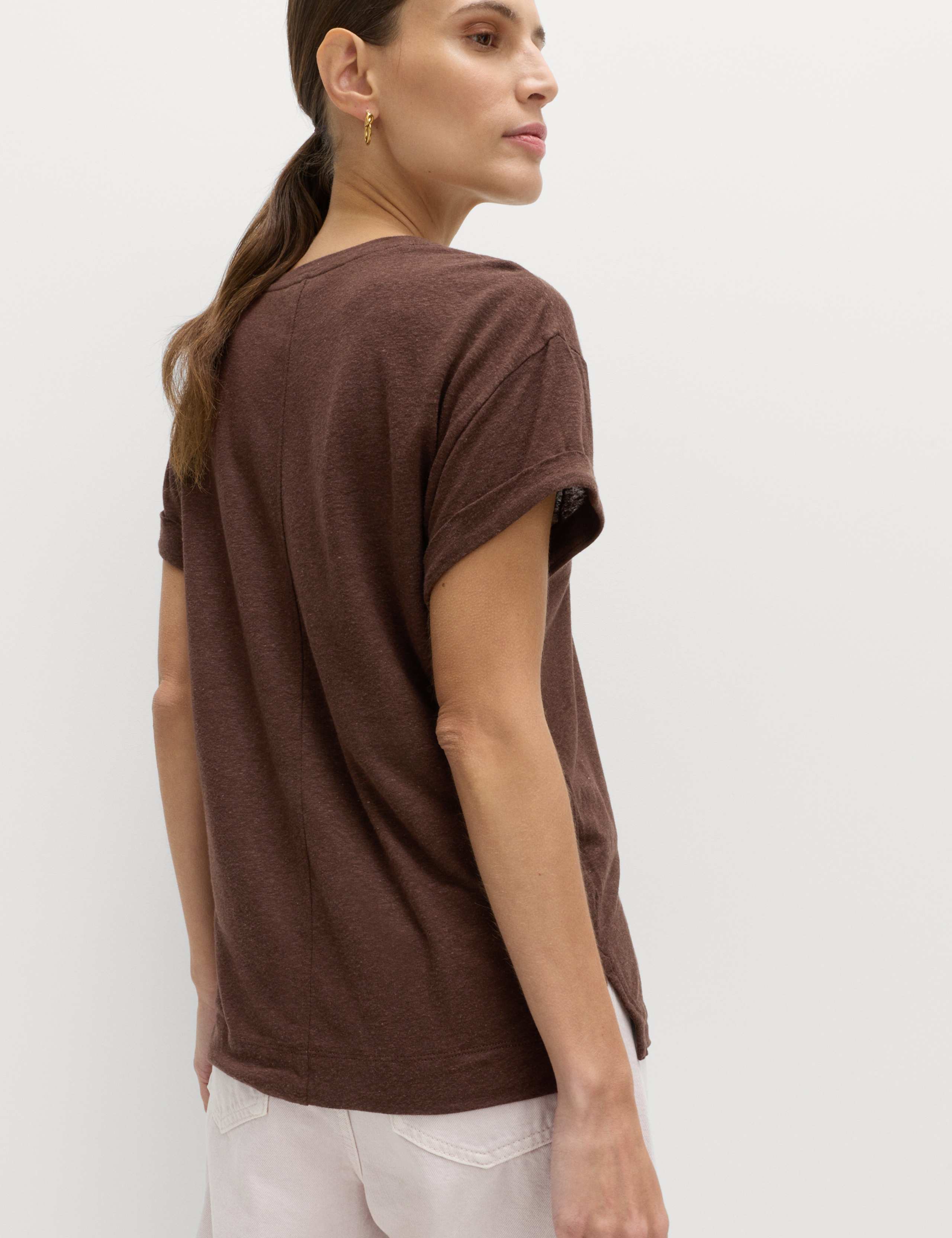 Linen Blend T-Shirt 5 of 5