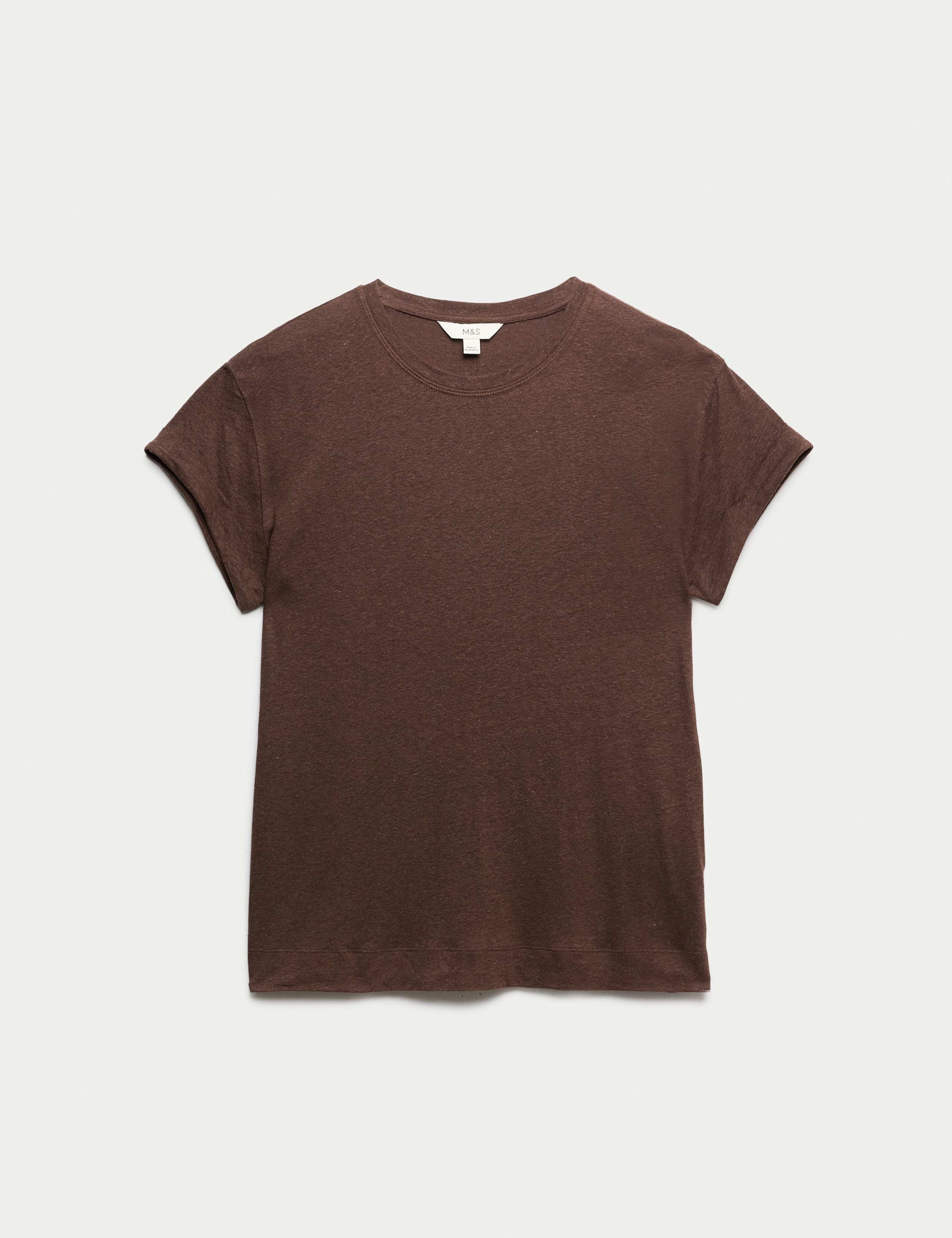 Linen Blend T-Shirt 2 of 5