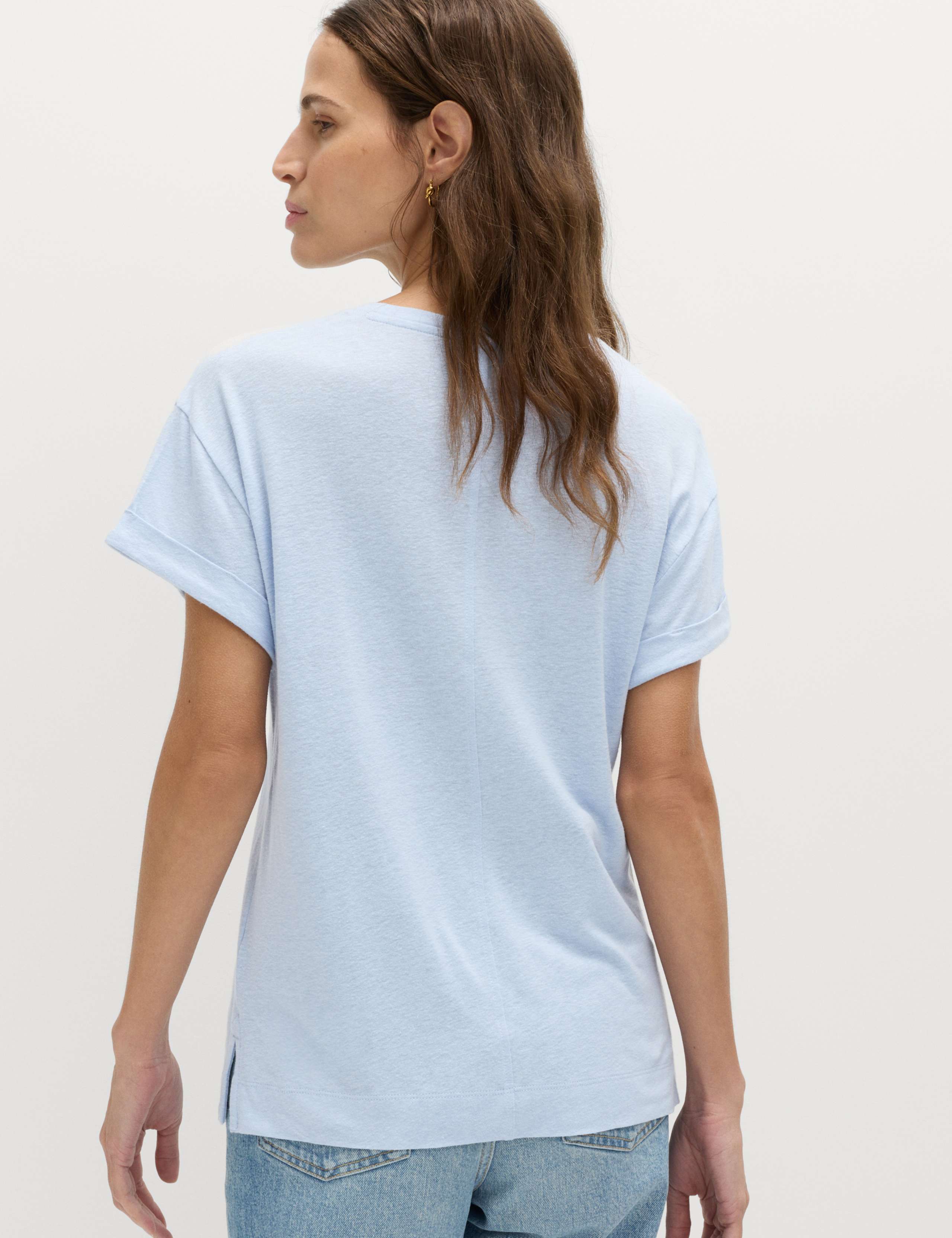 Linen Blend T-Shirt 5 of 5