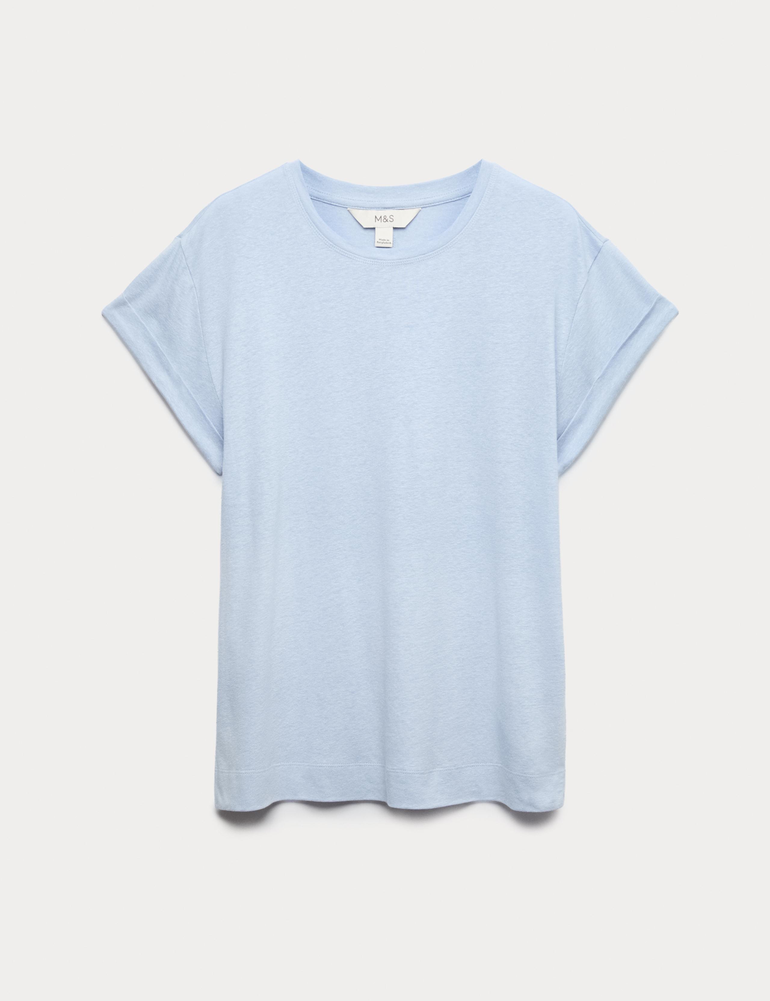 Linen Blend T-Shirt 2 of 5
