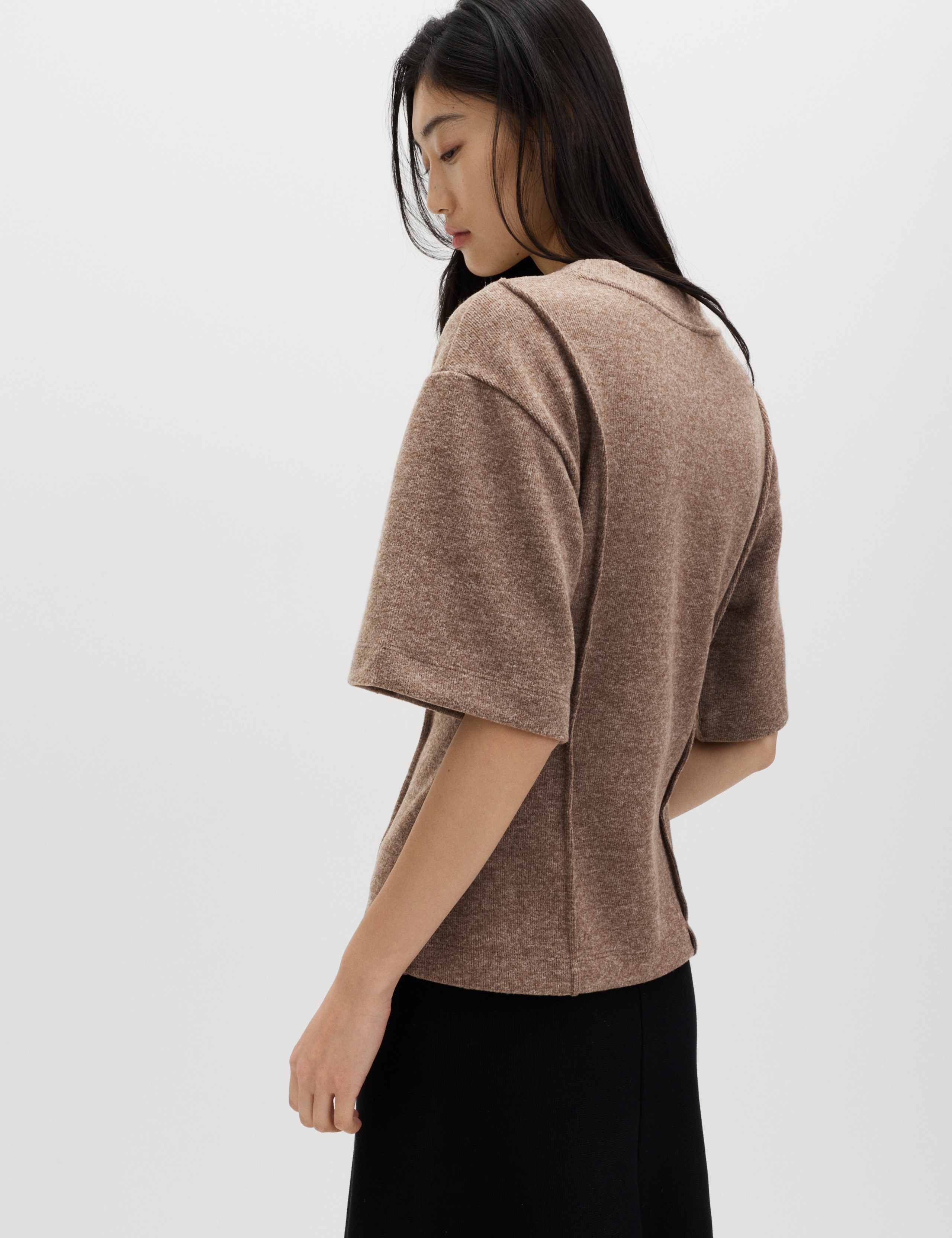 Short Sleeve Cosy Top With Cotton 4 of 6