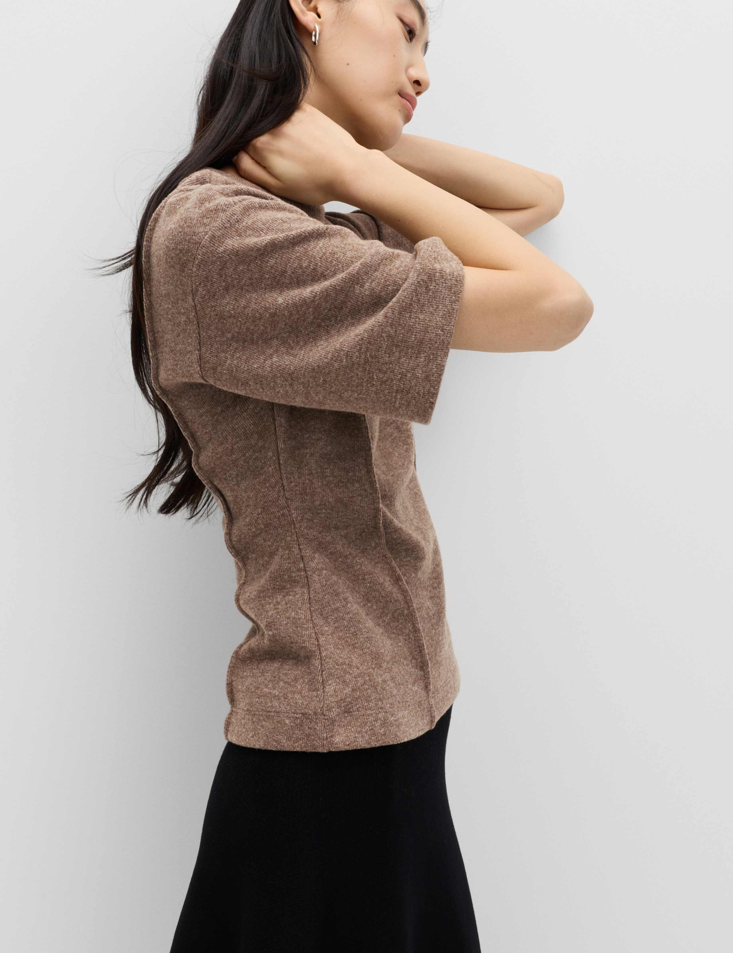 Short Sleeve Cosy Top With Cotton 6 of 6