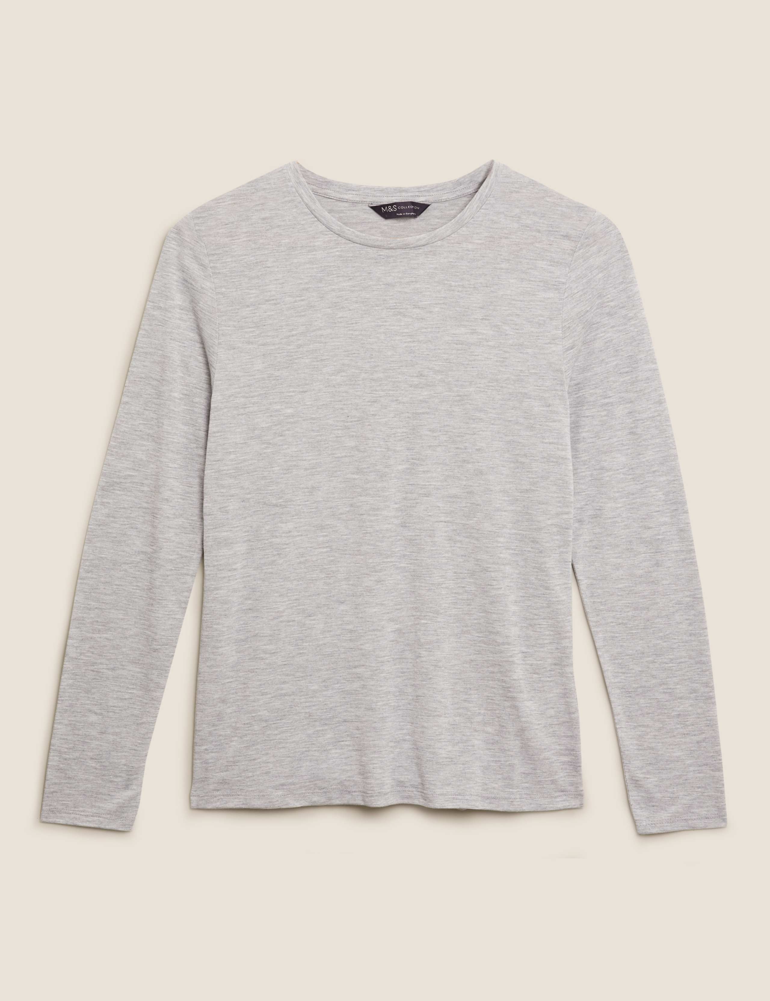 Crew Neck Regular Fit Long Sleeve Top 2 of 5